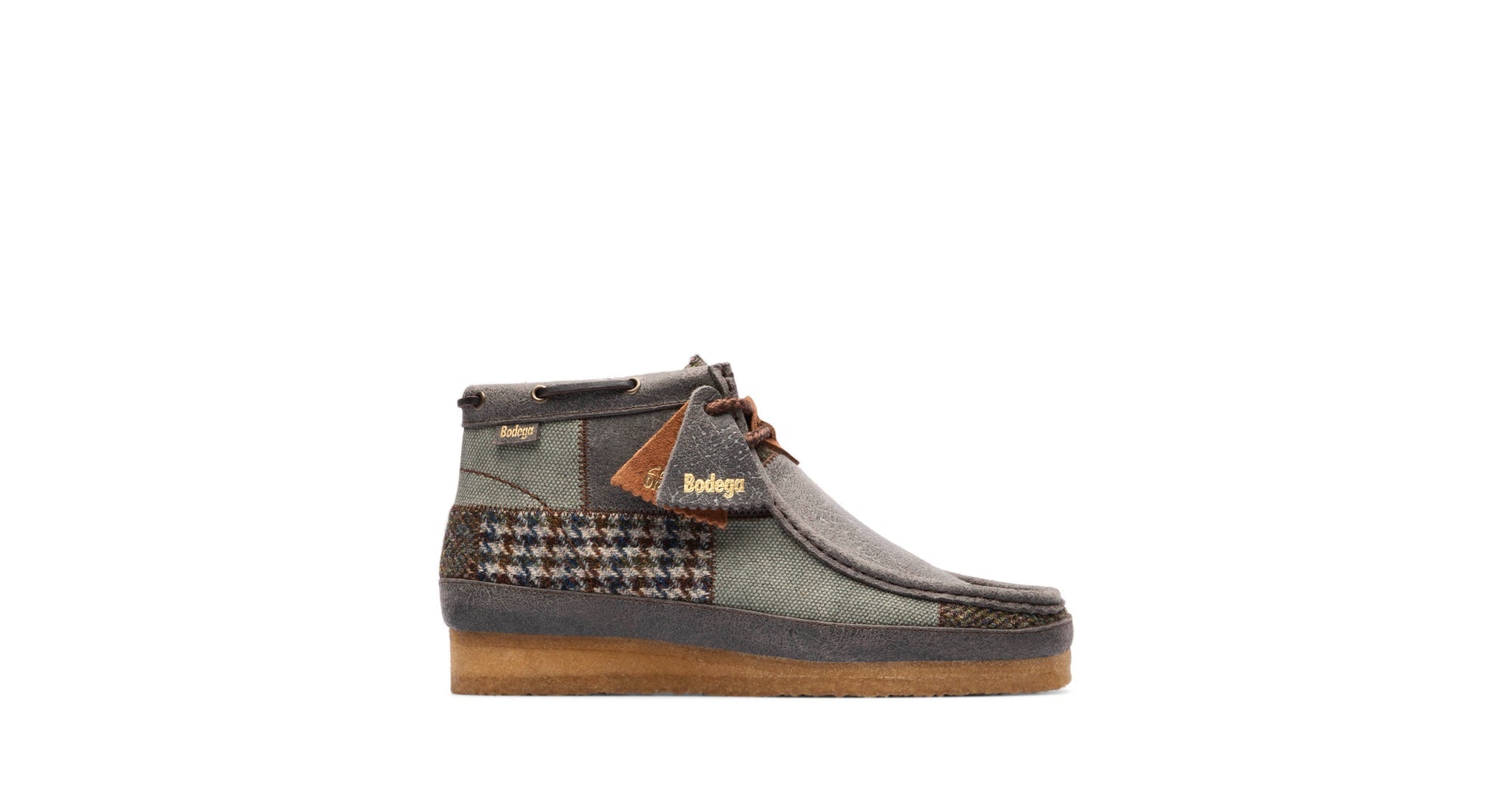 BODEGA X CLARKS PATCHWORK WALLABEE 3.0 "NORTHEAST CORRIDOR"