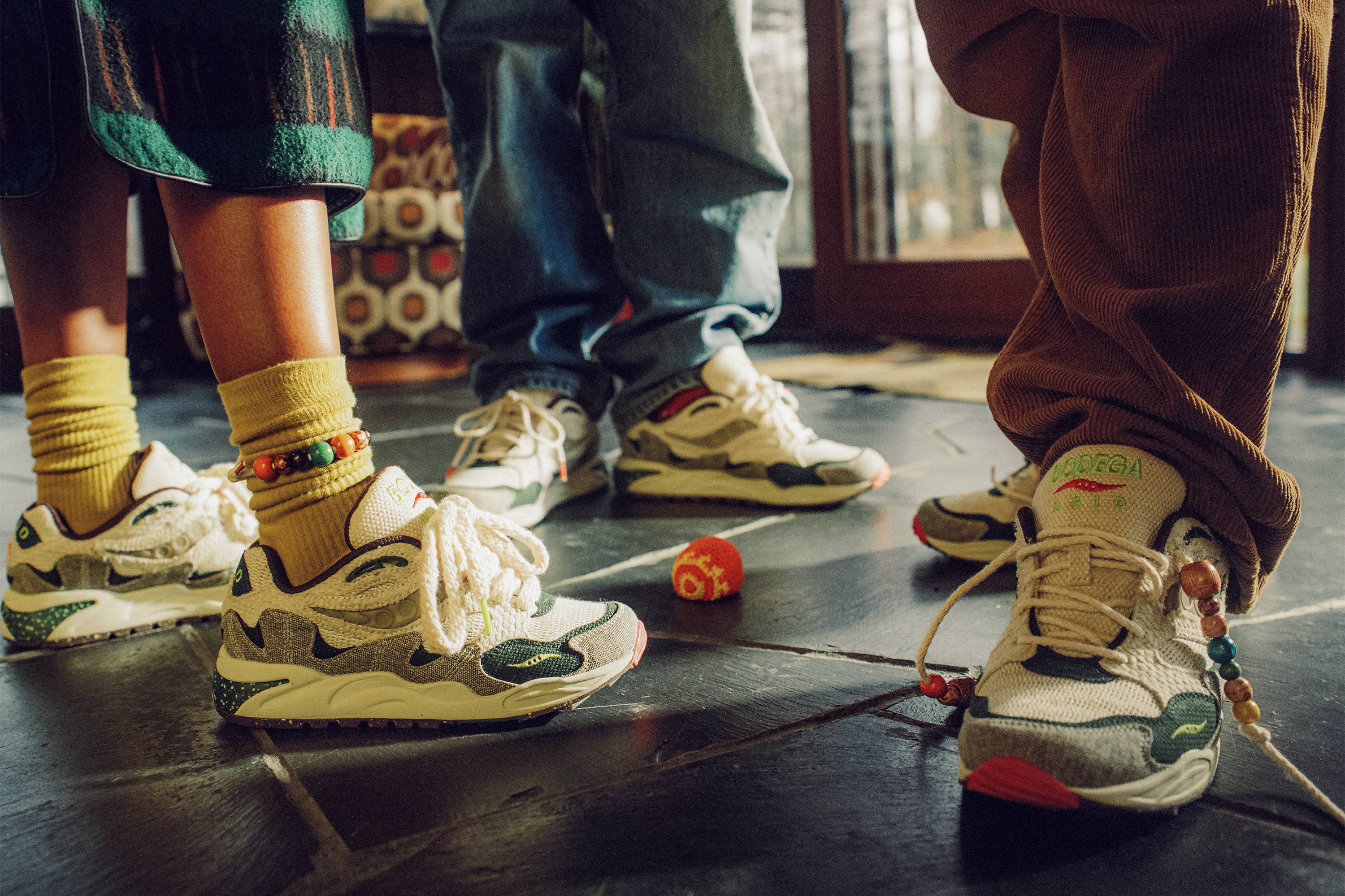 Editorial: Bodega x Saucony "Jaunt Woven"