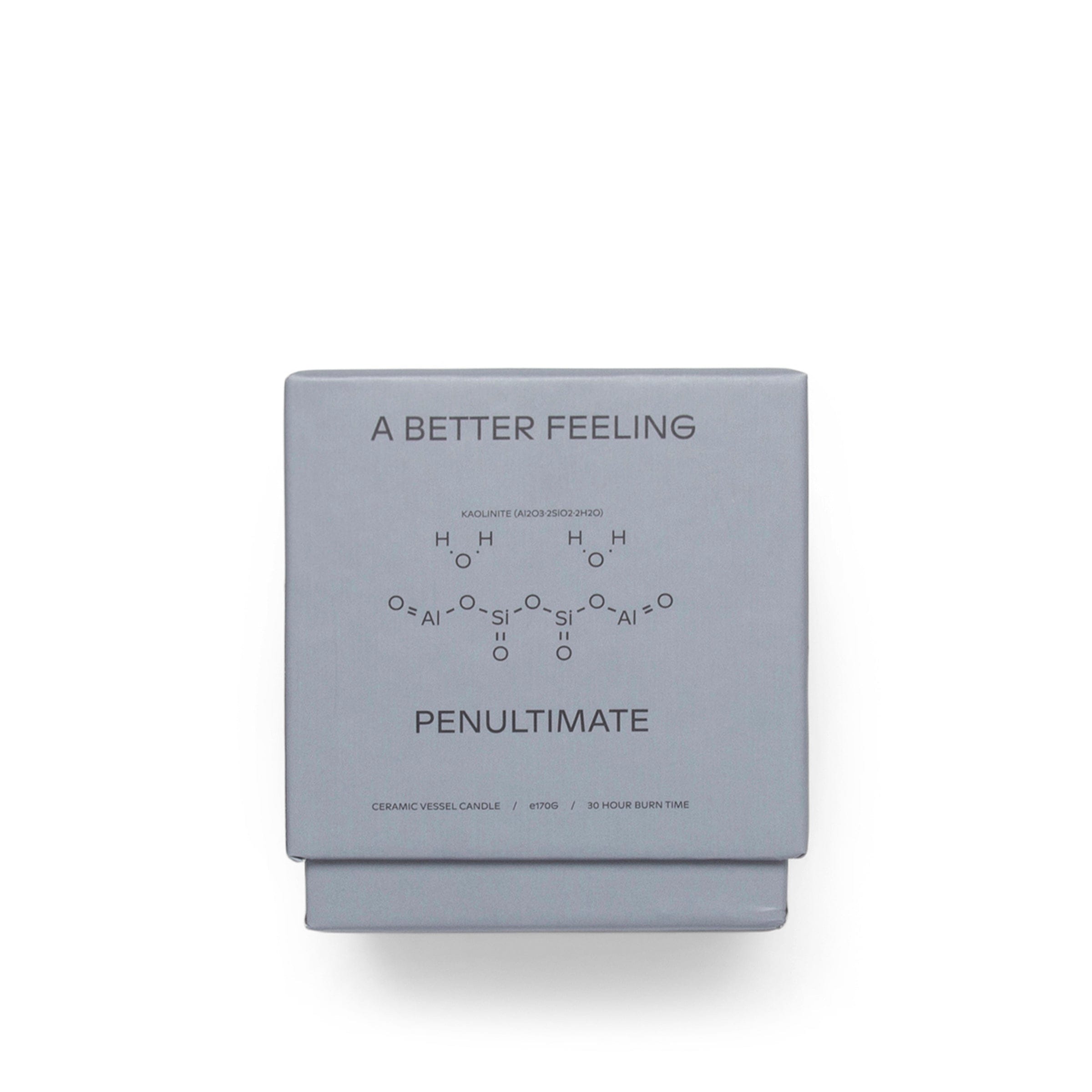 A BETTER FEELING Odds & Ends WHITE / O/S PENULTIMATE CERAMIC CANDLE