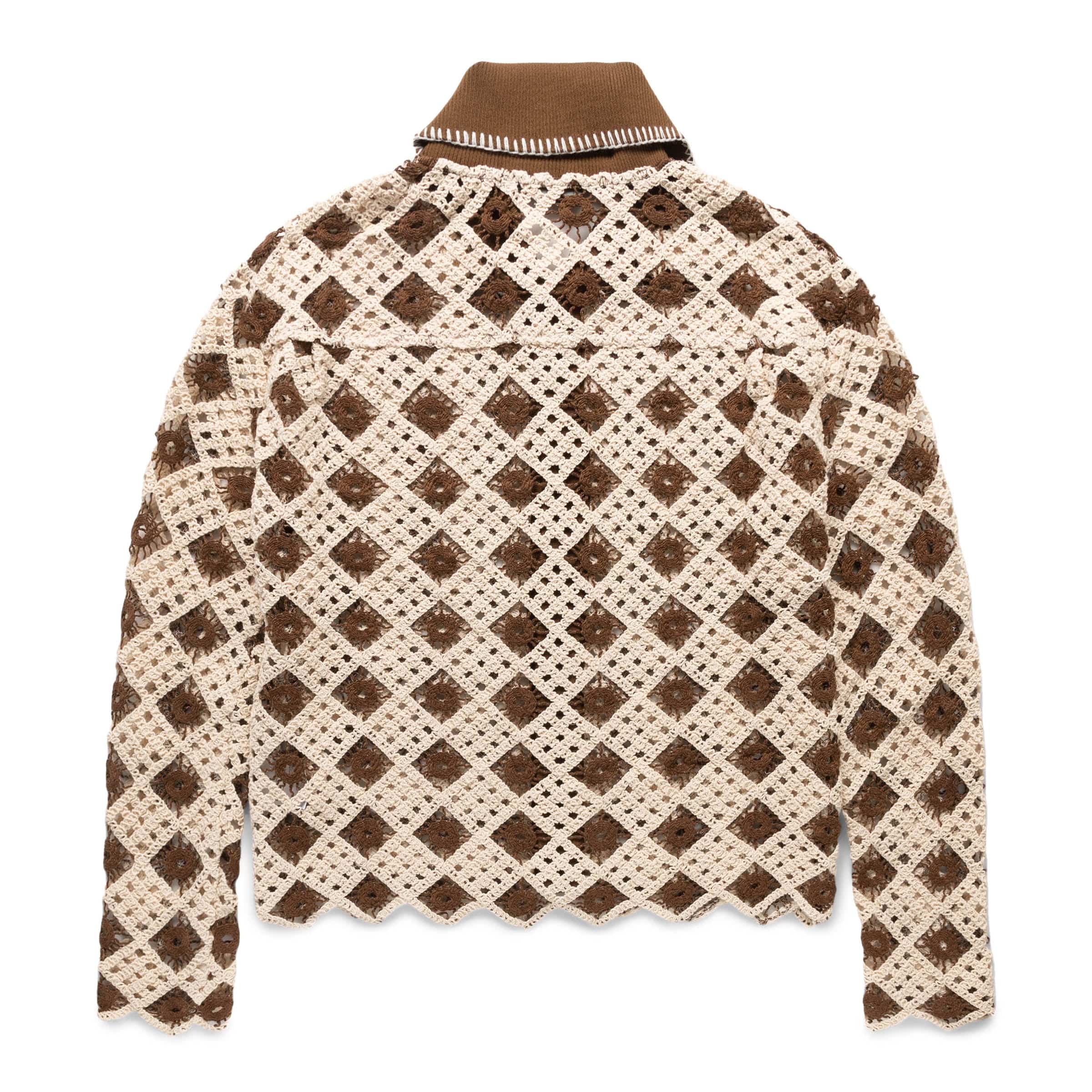 Andersson Bell Knitwear CROCHET COTTON CARDIGAN