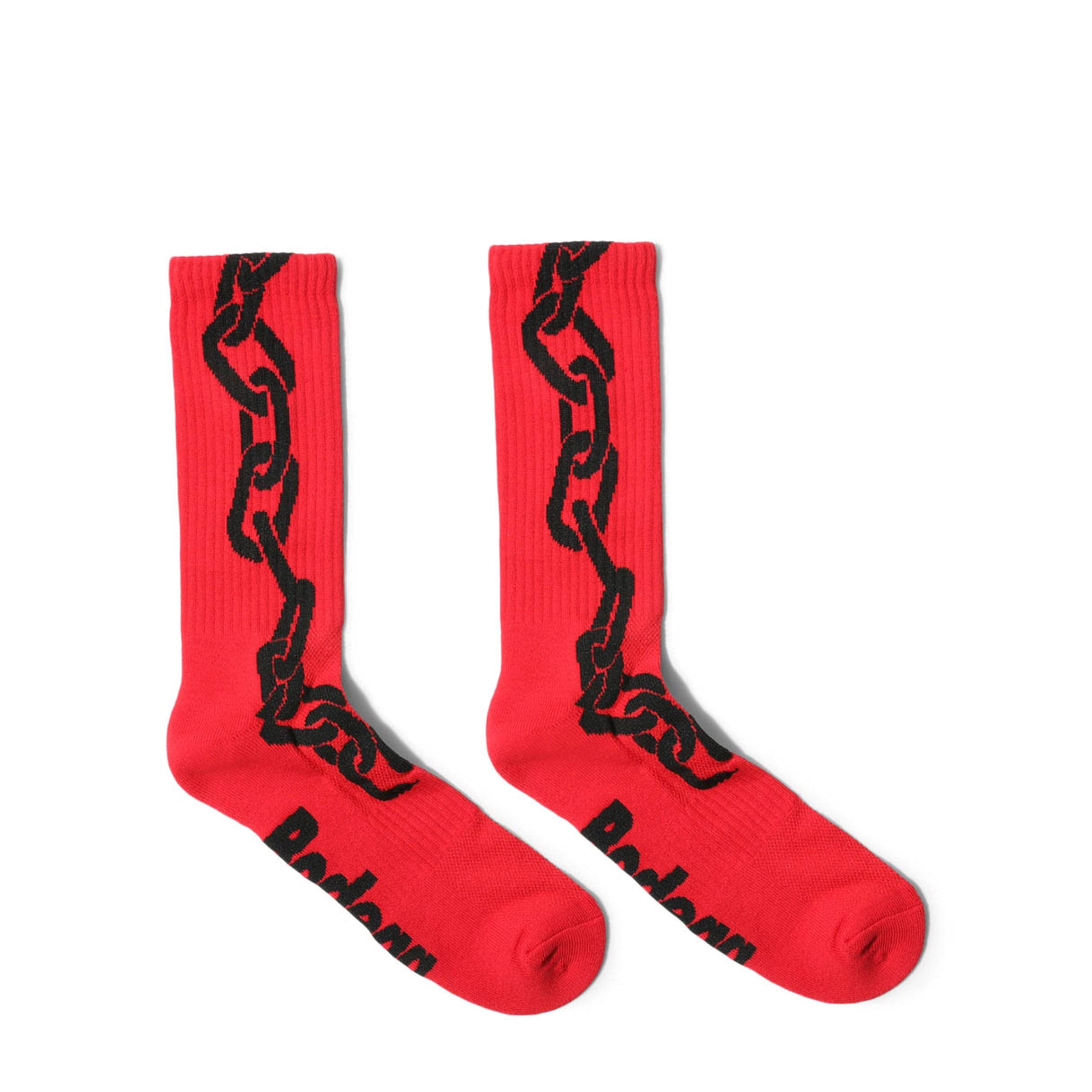 Bodega Socks RED / O/S LINKS SOCK