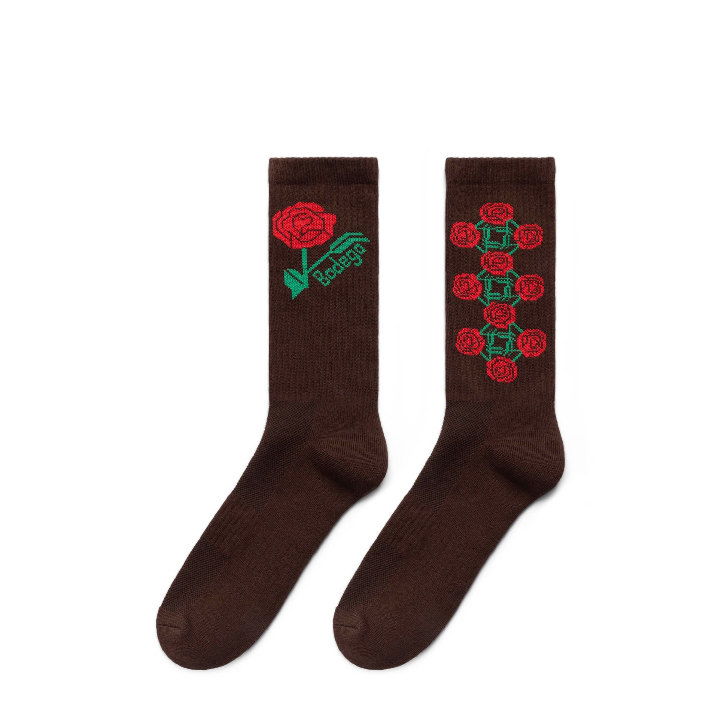 Bodega Socks CHOCOLATE / O/S ROSE SOCK