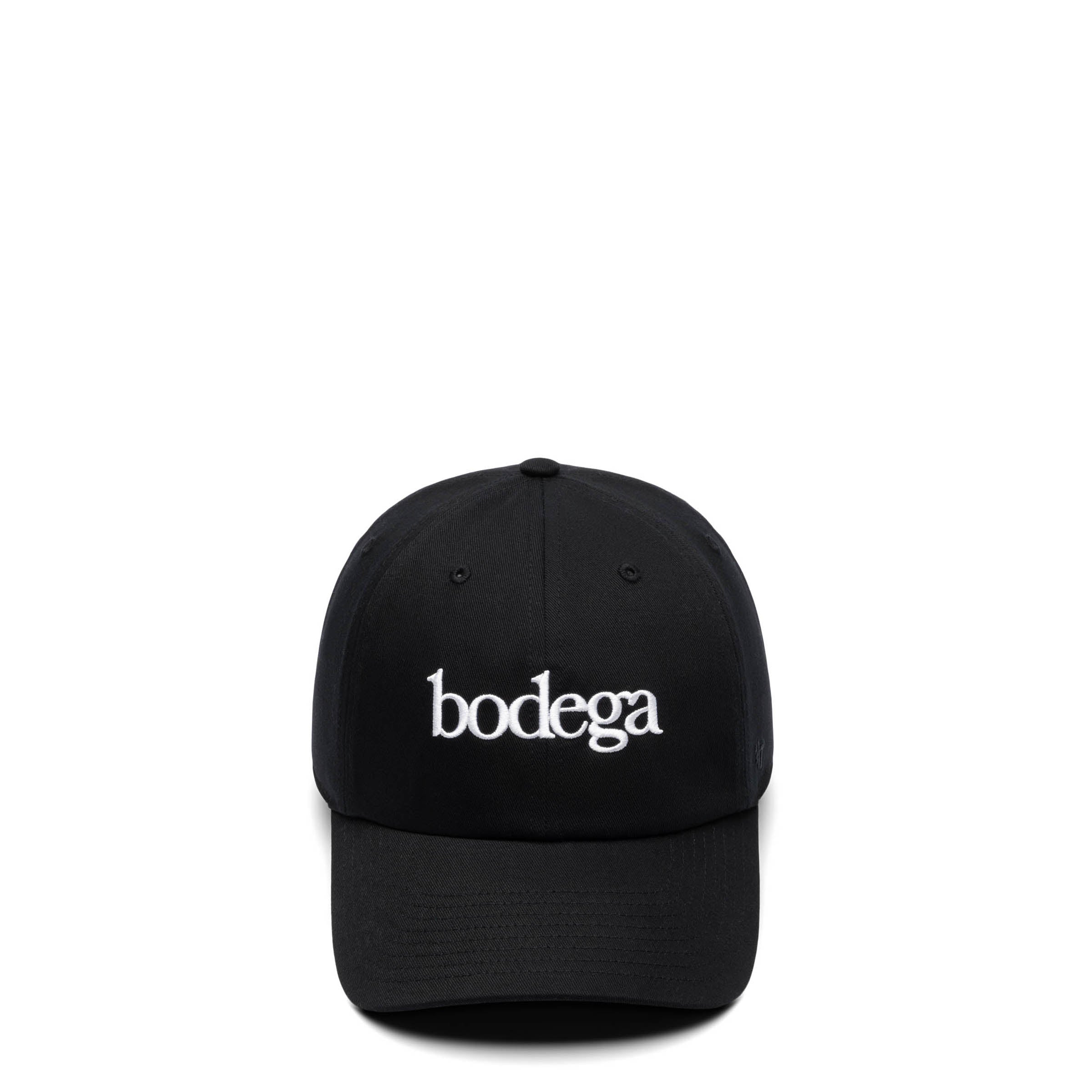 Bodega Headwear BLACK / O/S X '47 BRAND SERIF LOGO CAP