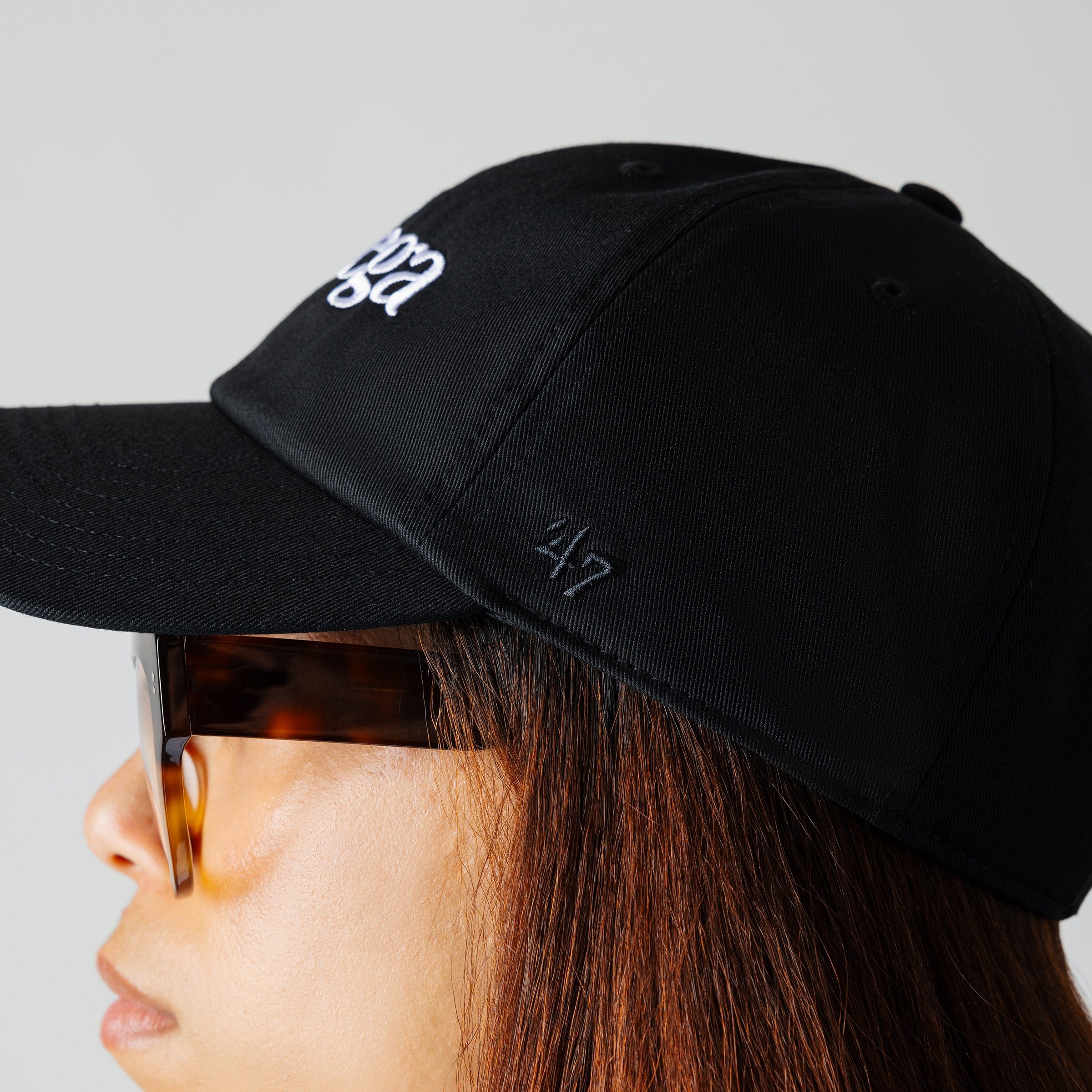 Bodega Headwear BLACK / O/S X '47 BRAND SERIF LOGO CAP