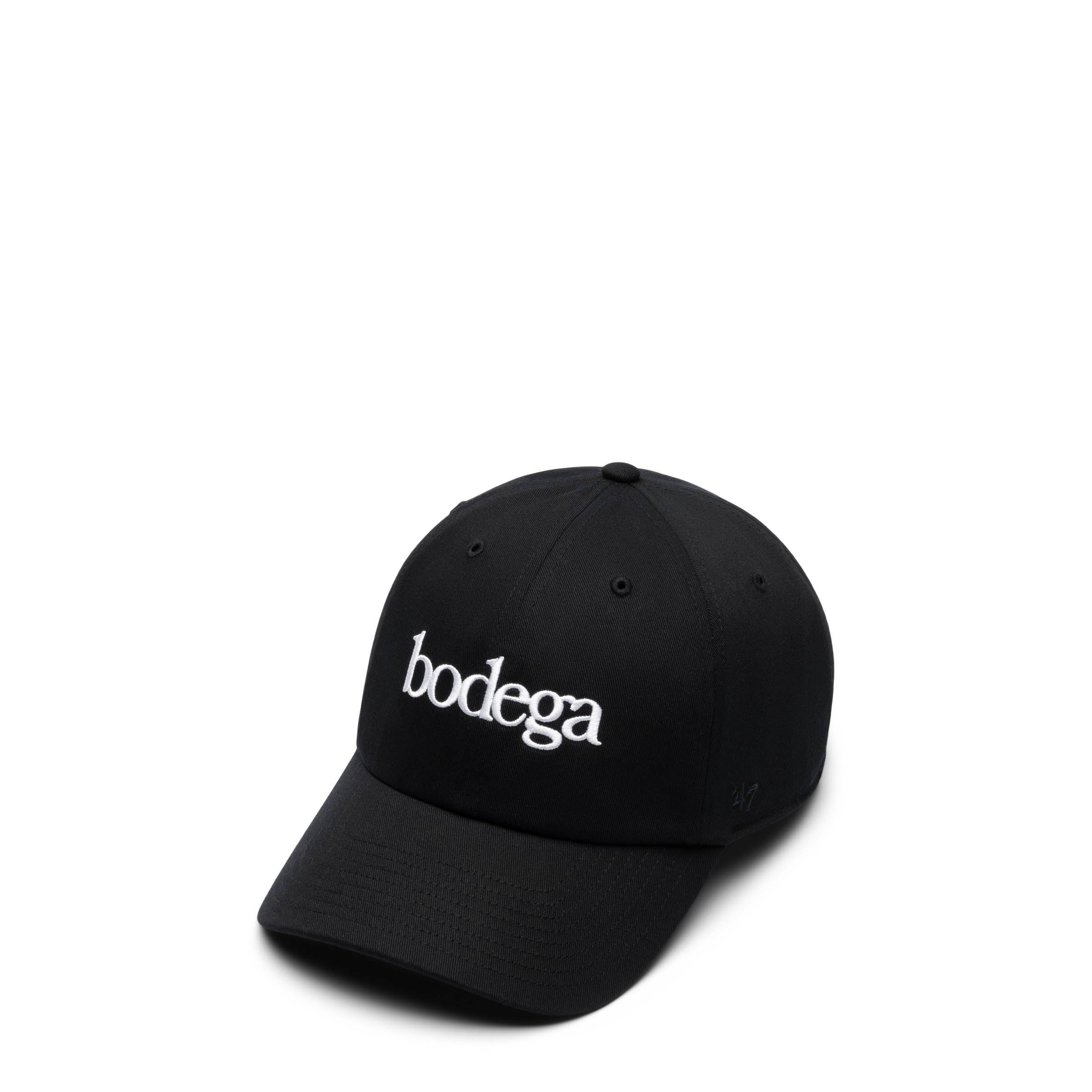 Bodega Headwear BLACK / O/S X '47 BRAND SERIF LOGO CAP