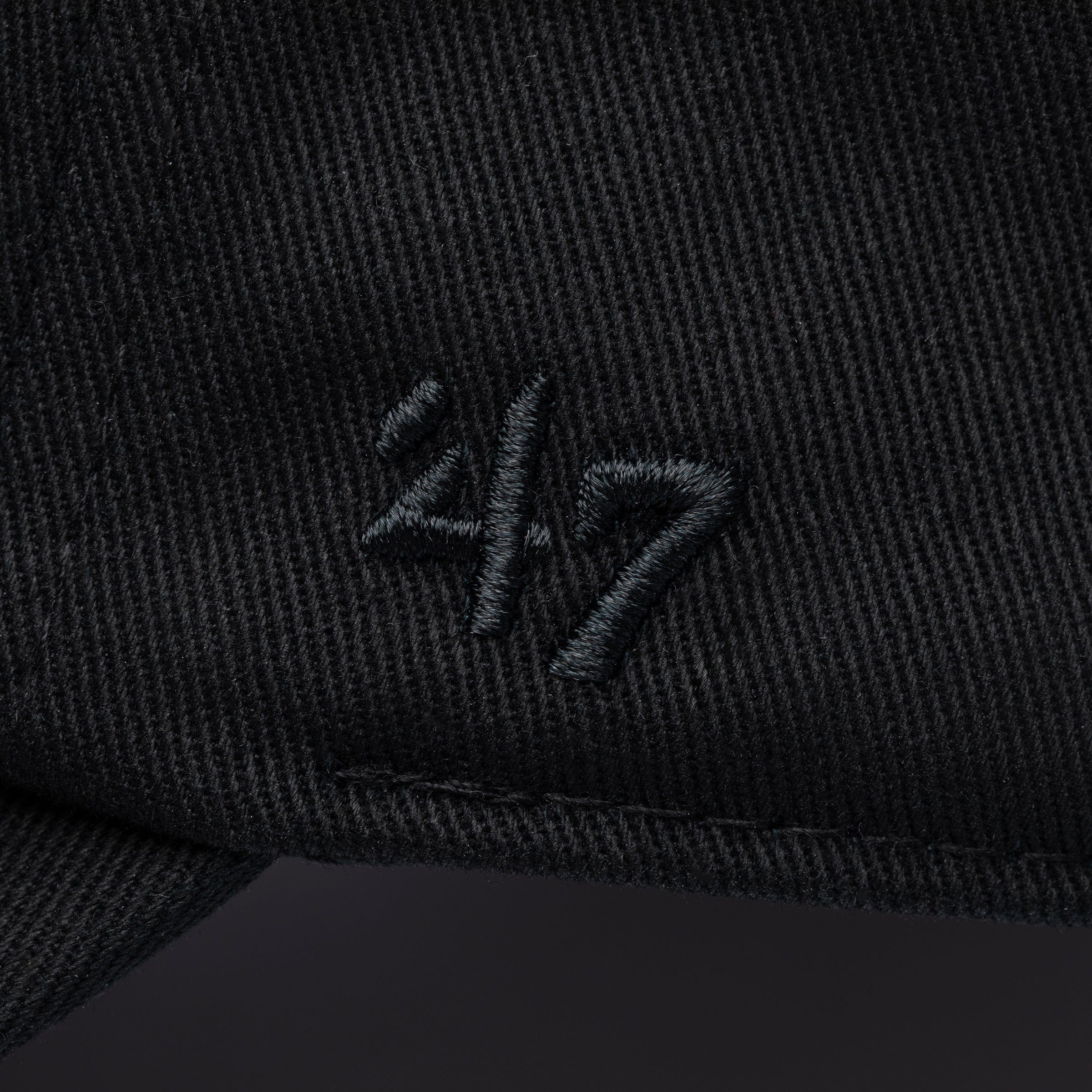 Bodega Headwear BLACK / O/S X '47 BRAND SERIF LOGO CAP