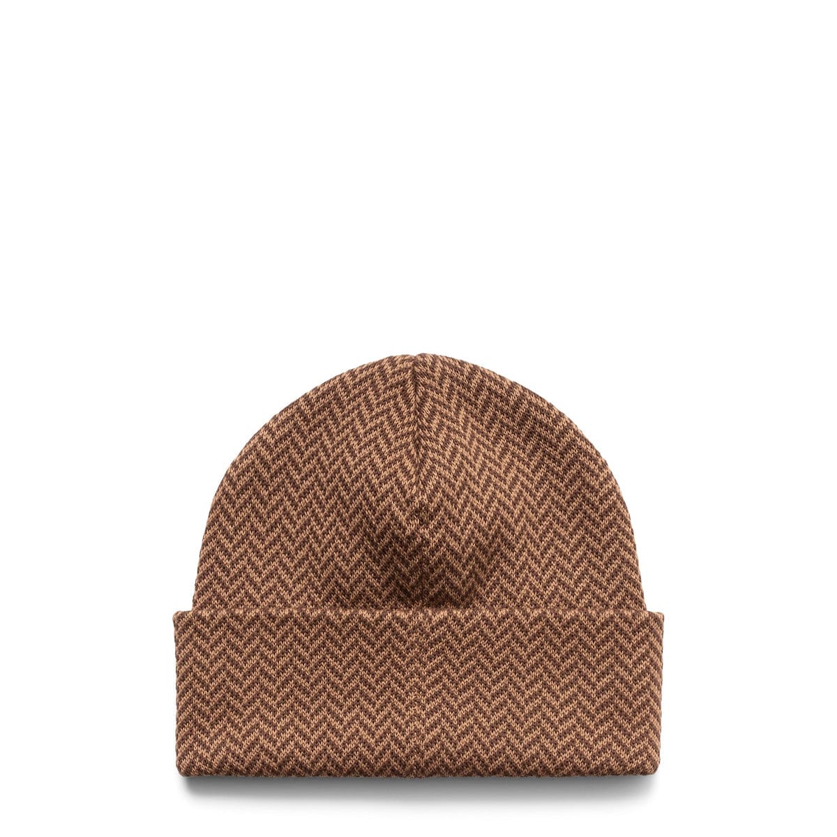 Bodega Headwear BROWN / O/S HERRINGBONE BEANIE