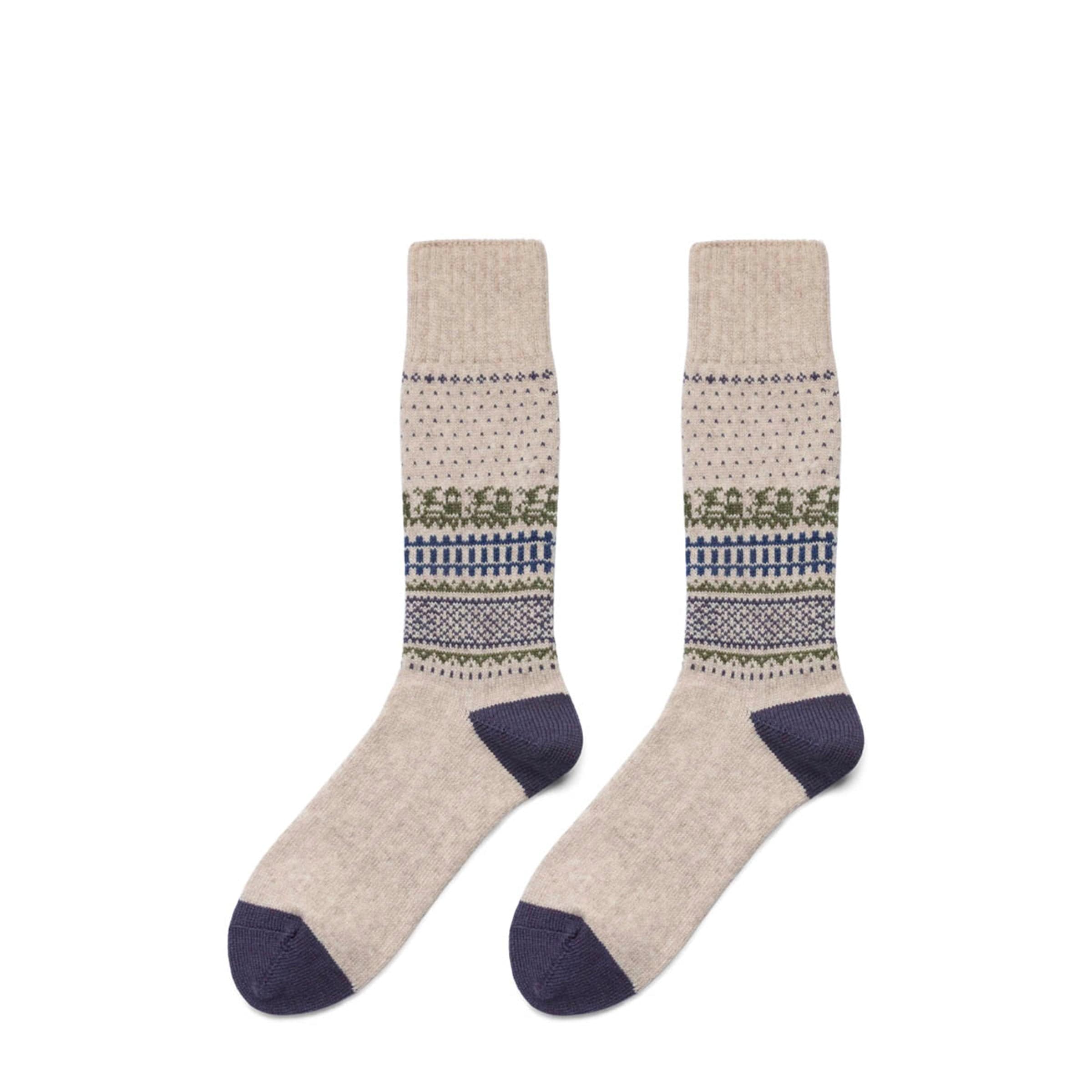 Bodega Socks CREAM - WT05 / O/S X TODD SNYDER CHUUP MATCHING SWEATER SOCK