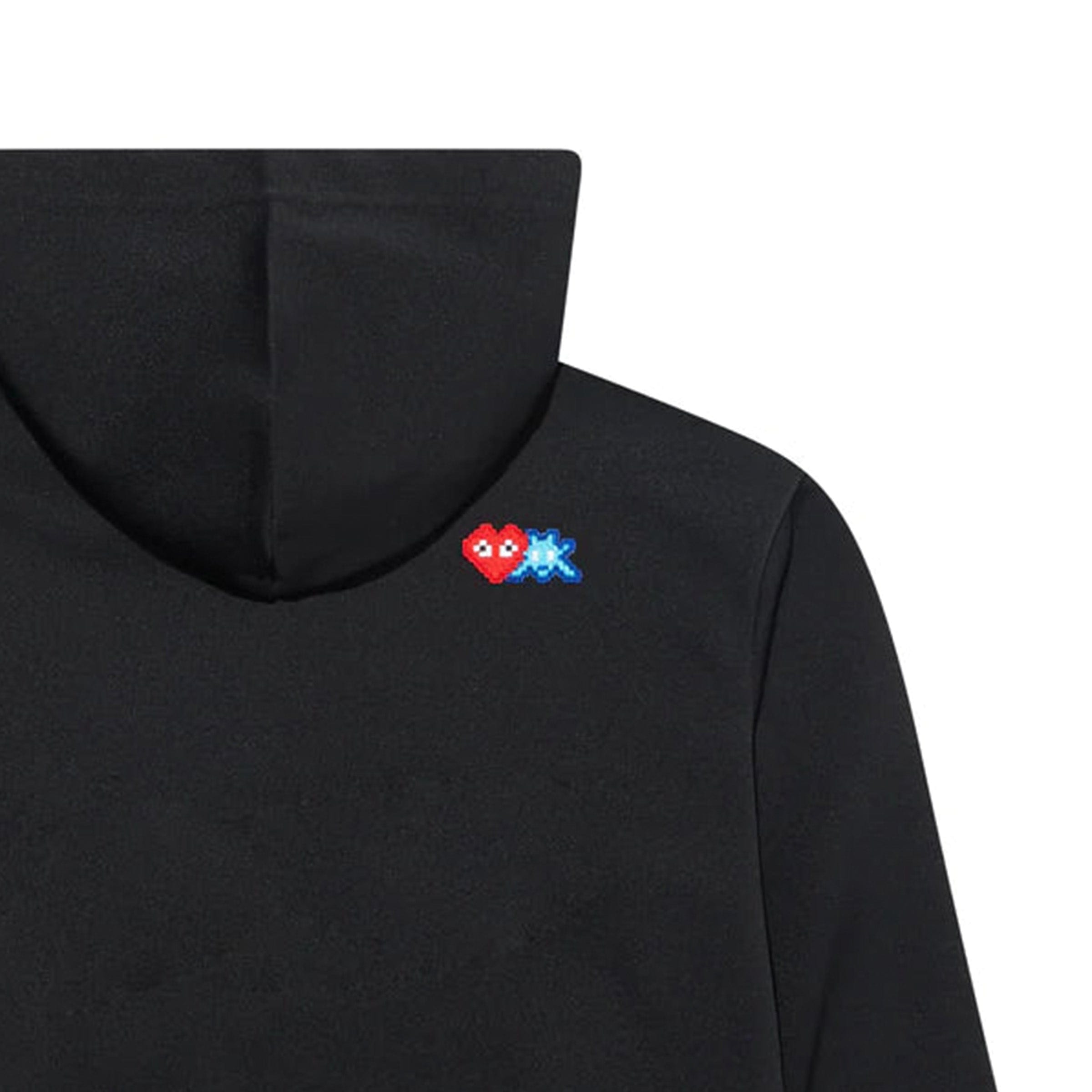 Comme des Garçons Play Hoodies & Sweatshirts X THE ARTIST INVADER HOODED ZIP SWEATSHIRT