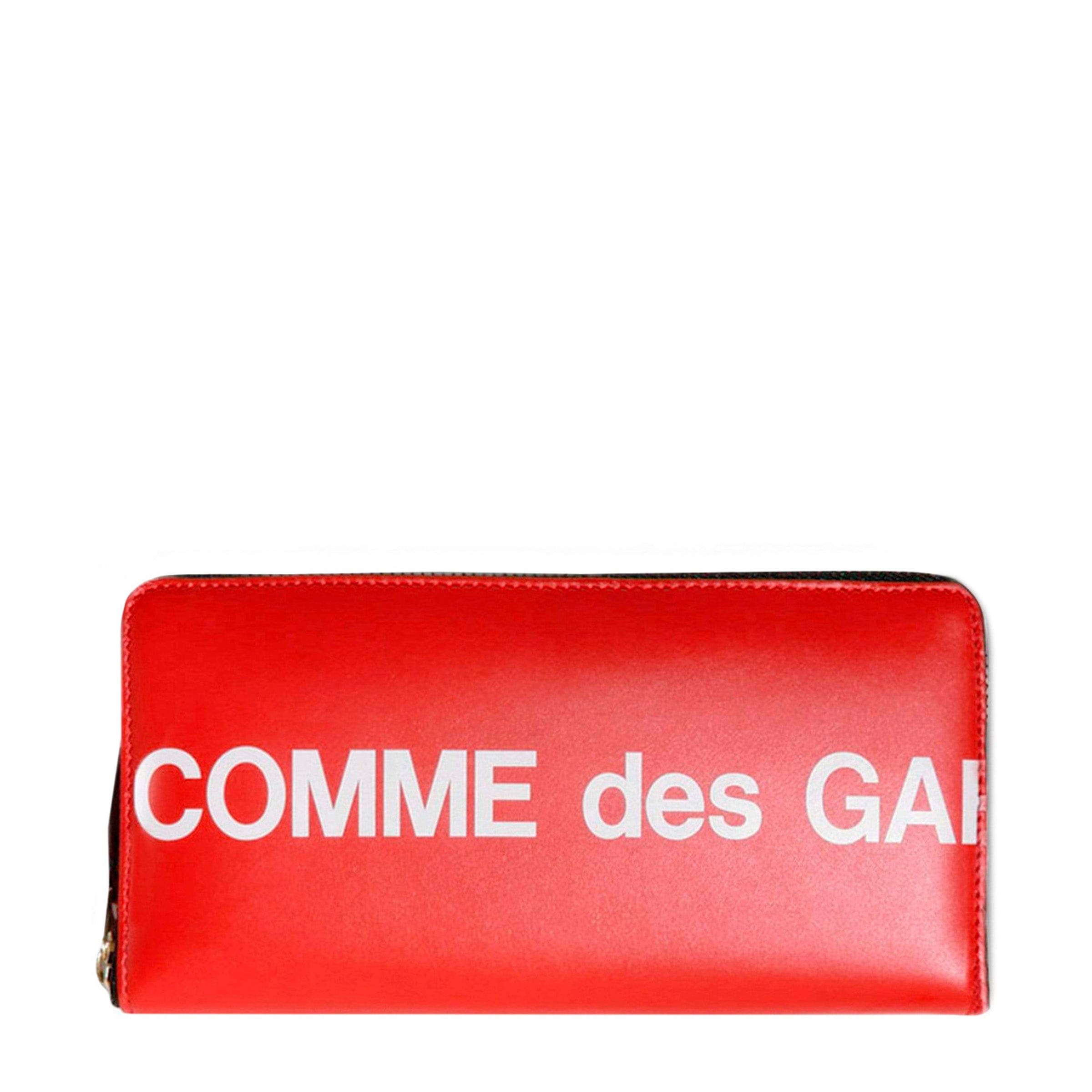 Comme des Garçons Wallet Wallets & Cases RED / O/S HUGE LOGO WALLET