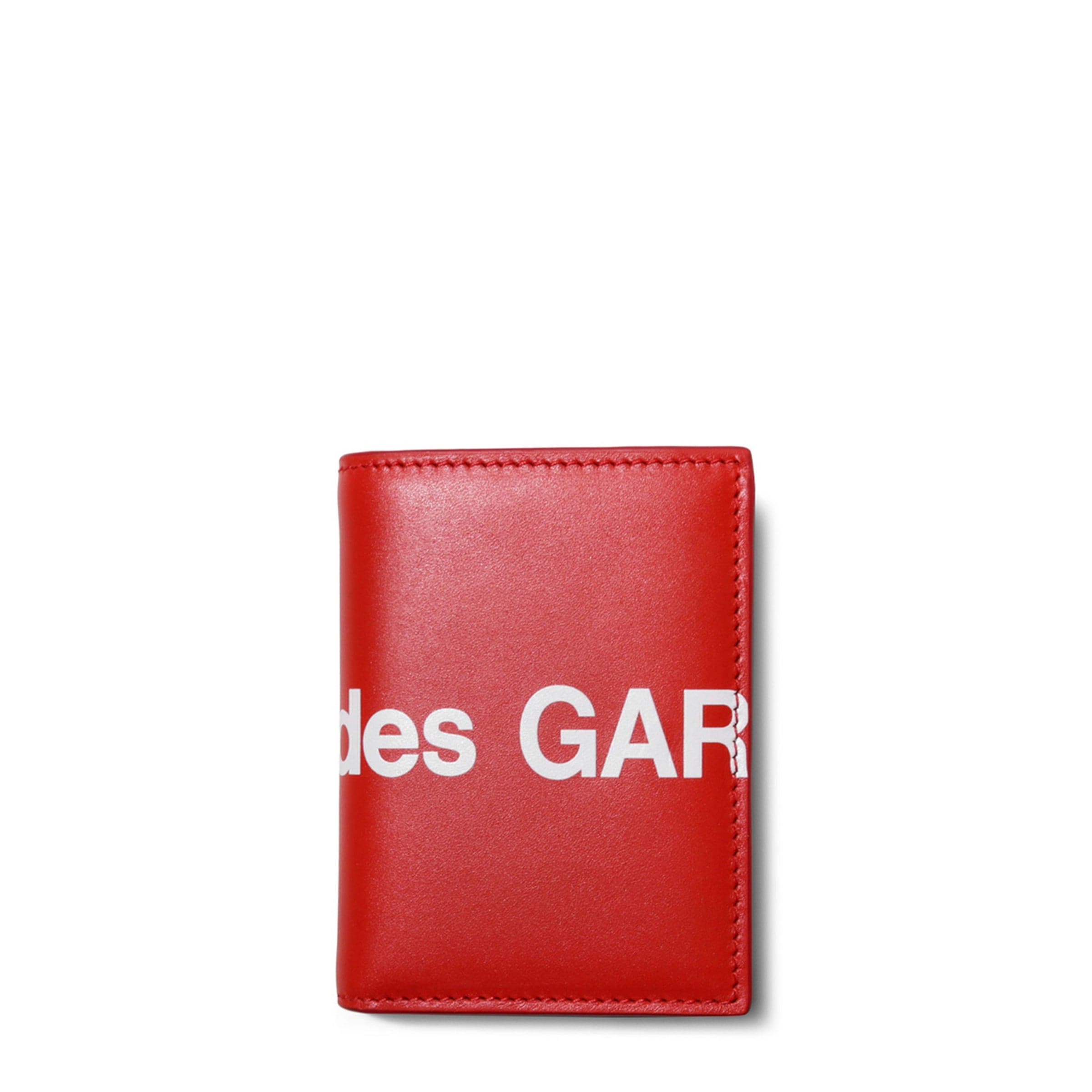 Comme des Garçons Wallet Wallets & Cases RED / O/S HUGE LOGO