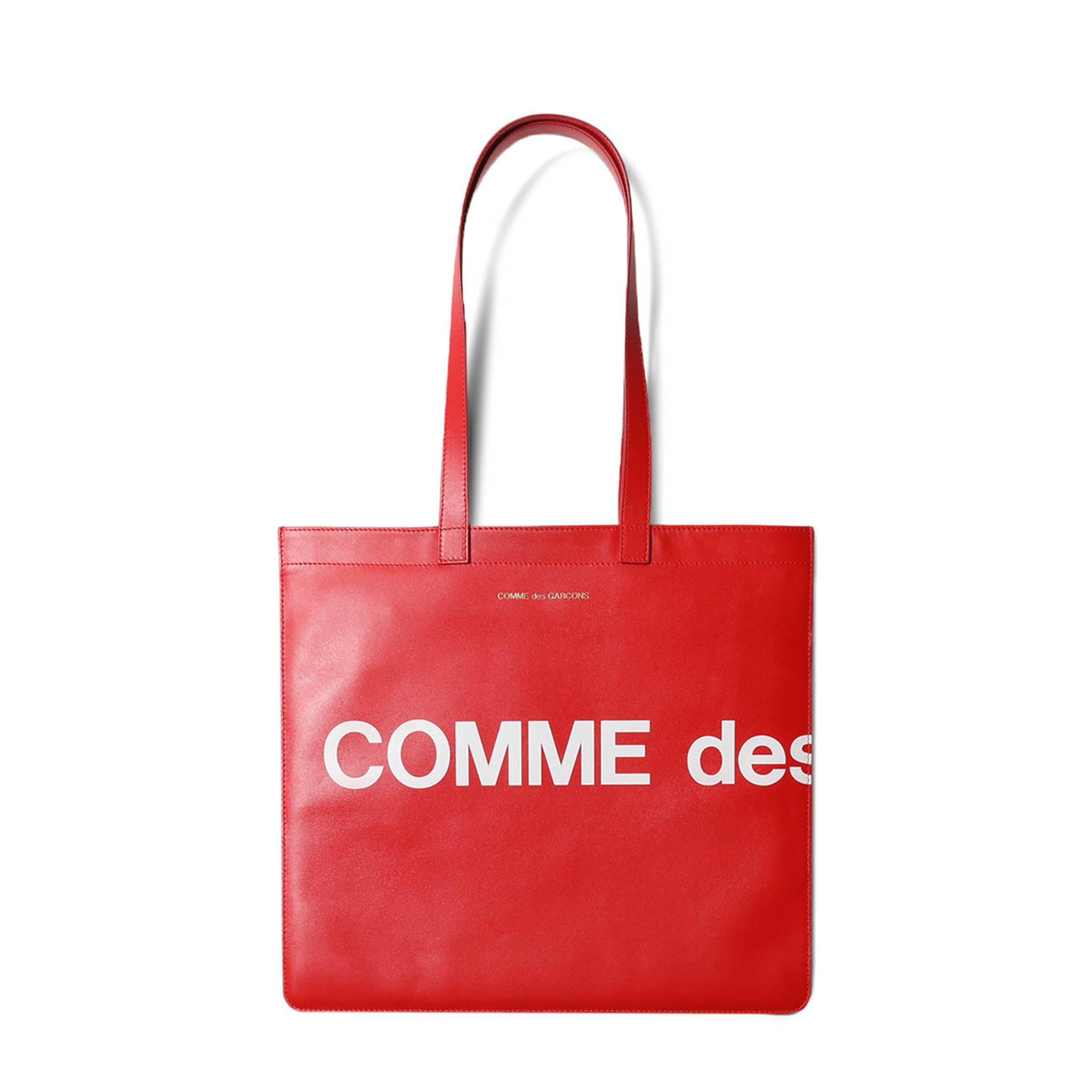 Comme Des Garçons Wallet Bags RED / O/S HUGE LOGO