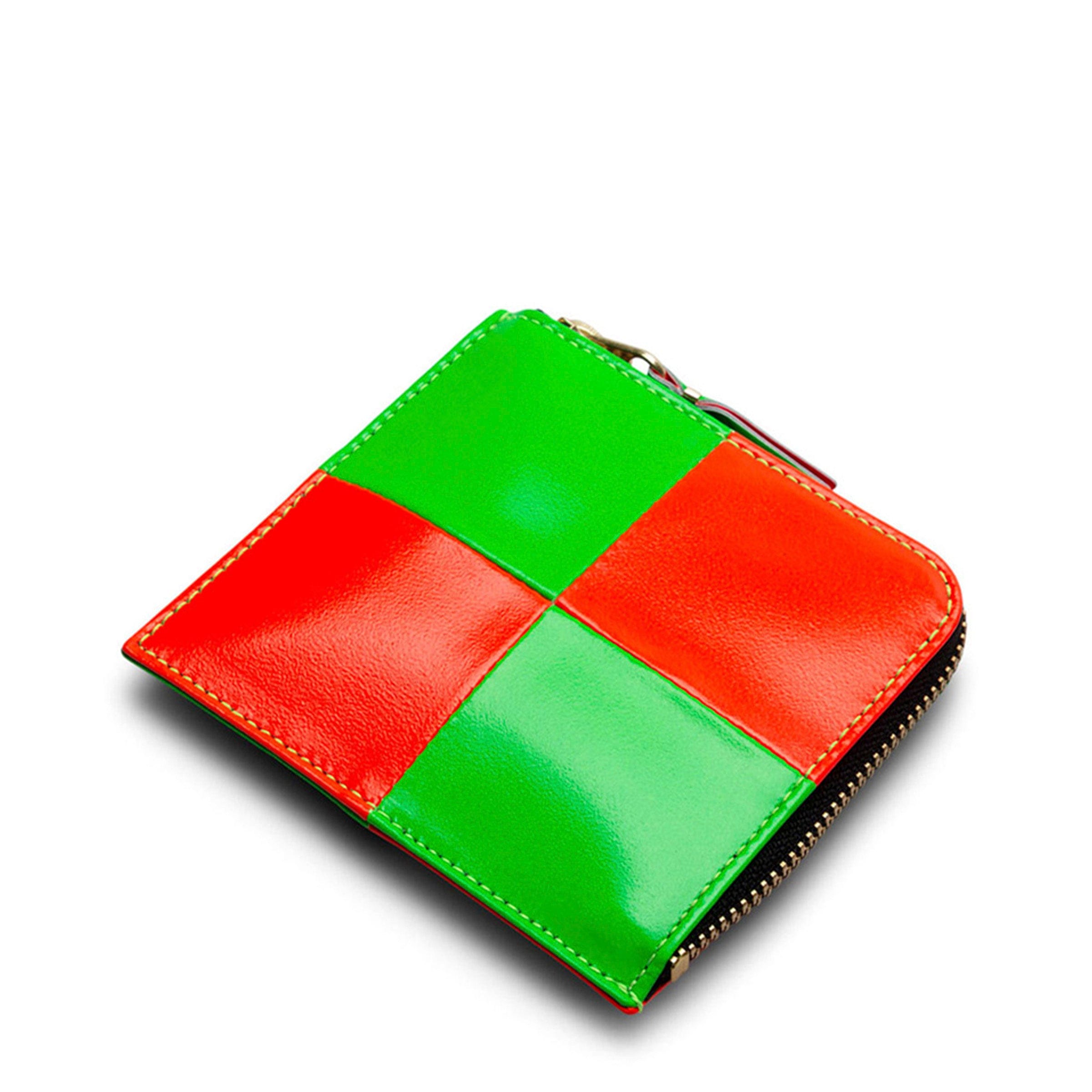 Comme Des Garçons Wallet Wallets & Cases GREEN/ORANGE / O/S HUGE LOGO