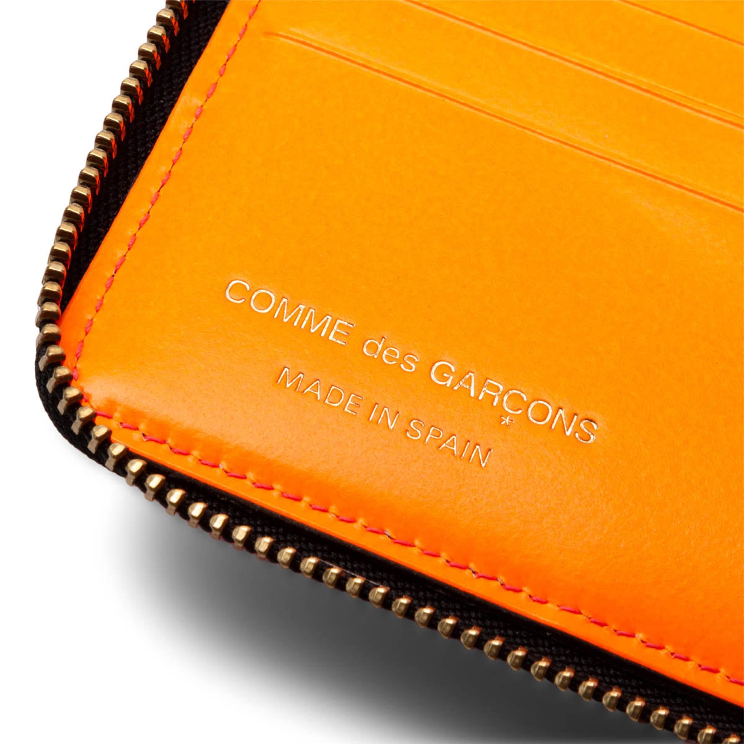 Comme des Garçons Wallet Wallets & Cases LIGHT ORANGE/PINK / O/S FLUO SQUARES