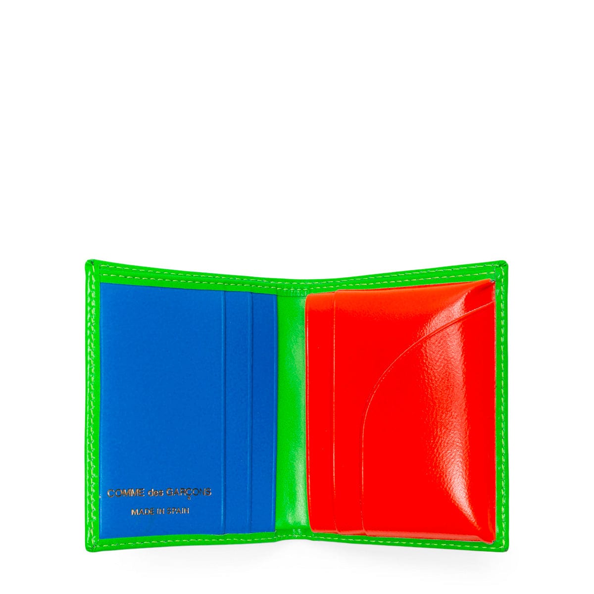 Comme des Garçons Wallets Wallets & Cases GREEN/ORANGE / O/S SUPER FLUO WALLET