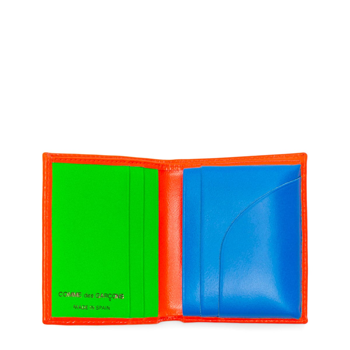 Comme Des Garçons Wallet Wallets & Cases ORANGE/BLUE / O/S SUPER FLUO WALLET