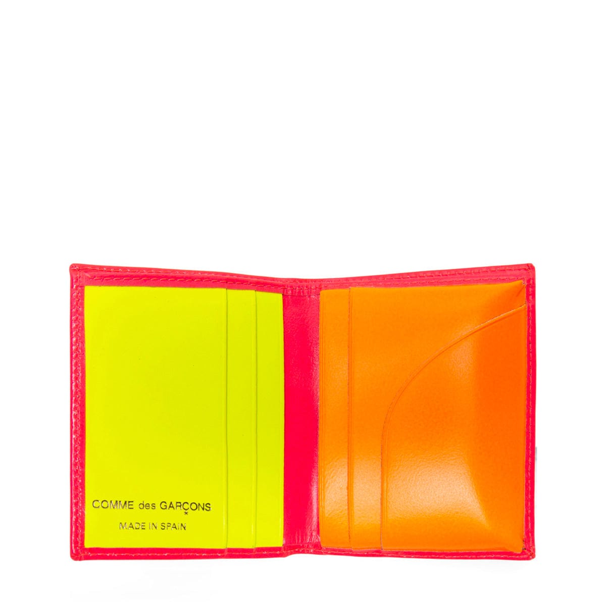 Comme des Garçons Wallets Wallets & Cases PINK/YELLOW / O/S SUPER FLUO WALLET