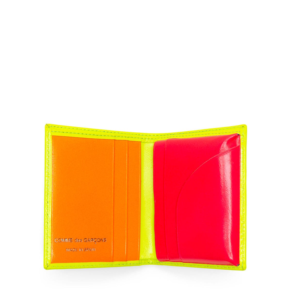 Comme Des Garçons Wallet Wallets & Cases YELLOW/ORANGE / O/S SUPER FLUO WALLET