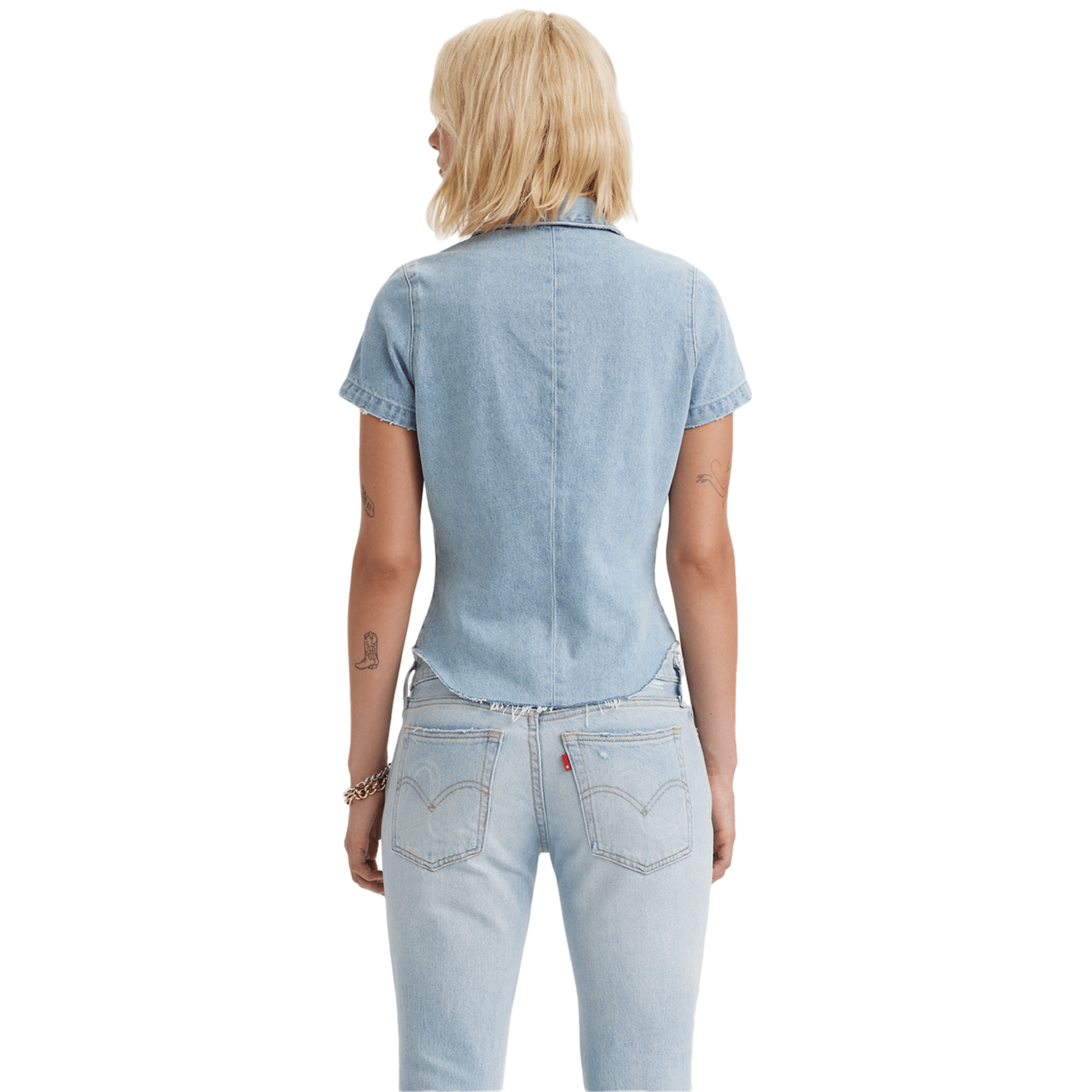 ERL Shirts X LEVIS WOMEN'S DENIM TOP