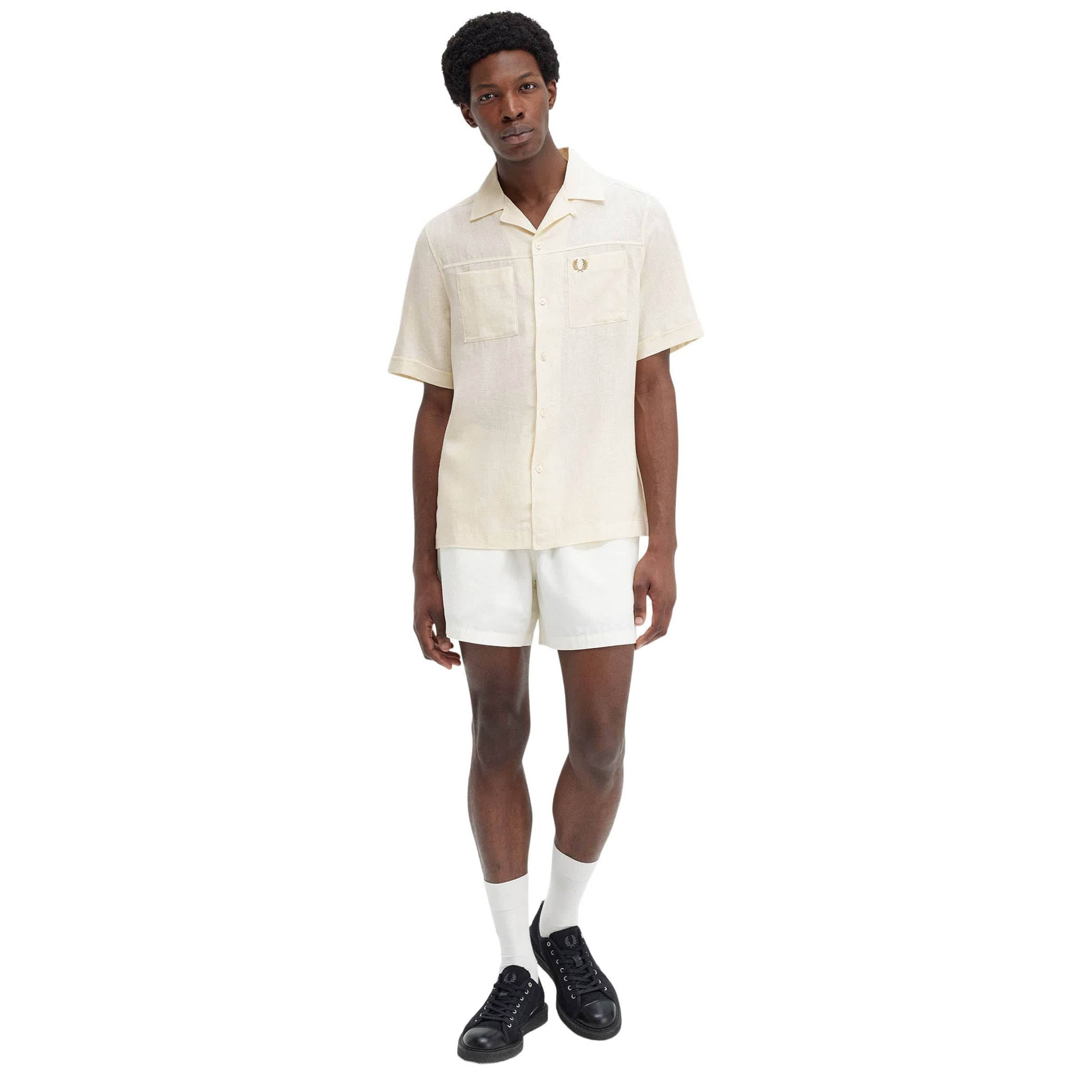 Fred Perry Shirts LINEN SHIRT