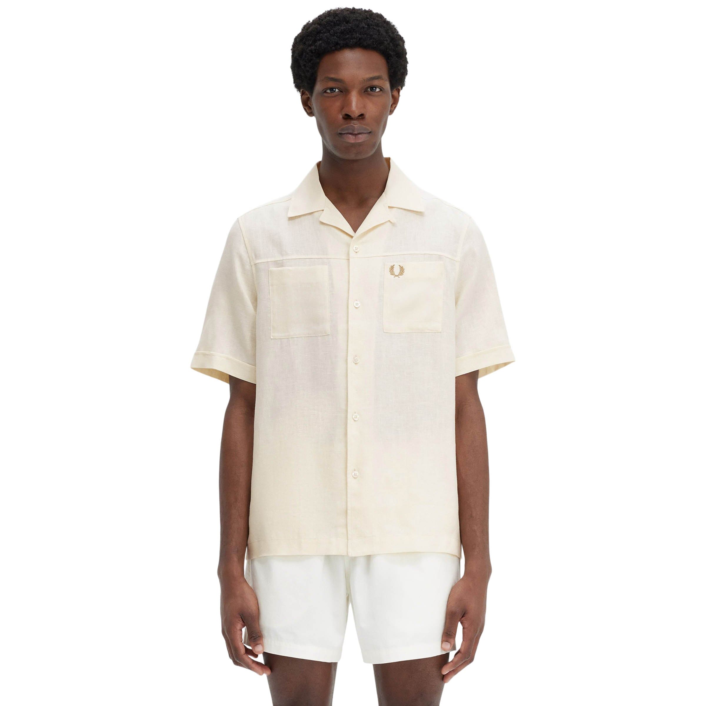 Fred Perry Shirts LINEN SHIRT