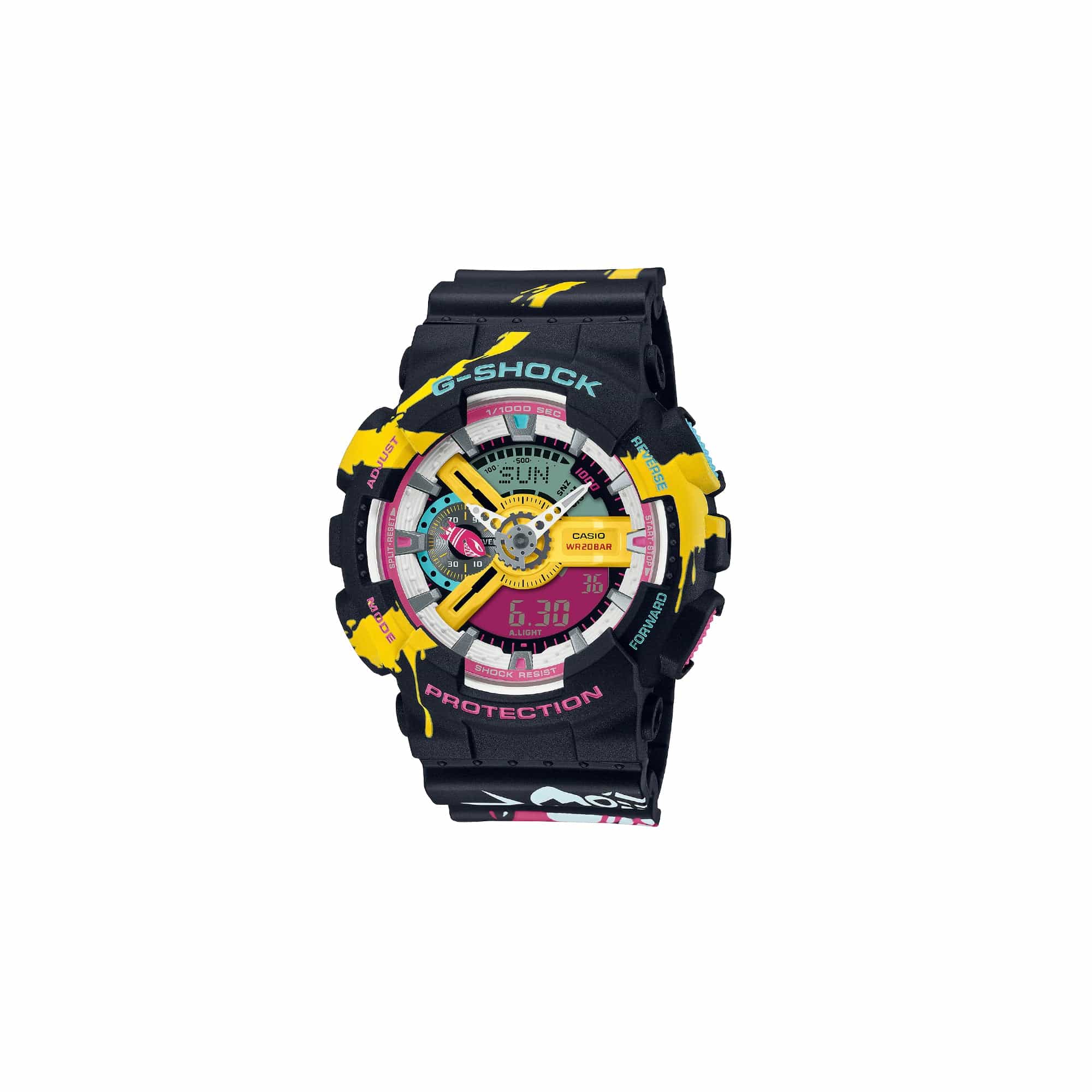 G-Shock Watches BLACK/PINK/YELLOW / O/S X LEAGUE OF LEGENDS GA110LL-1A