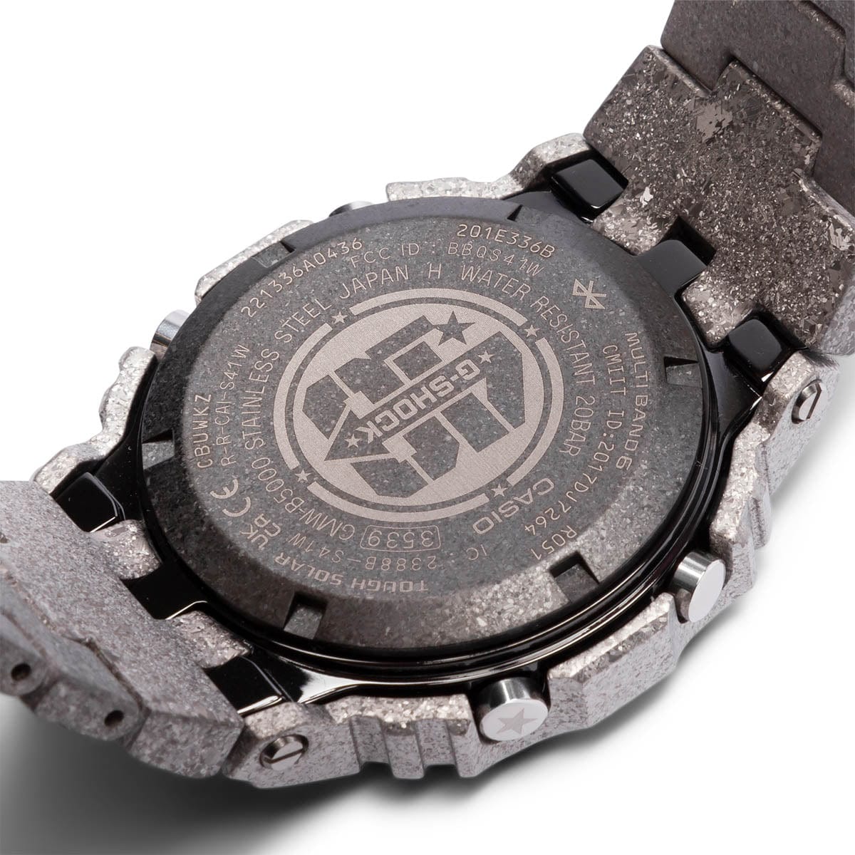 G-Shock Watches RECRYSTALIZED STAINLESS STEEL / O/S GMWB5000PS-1