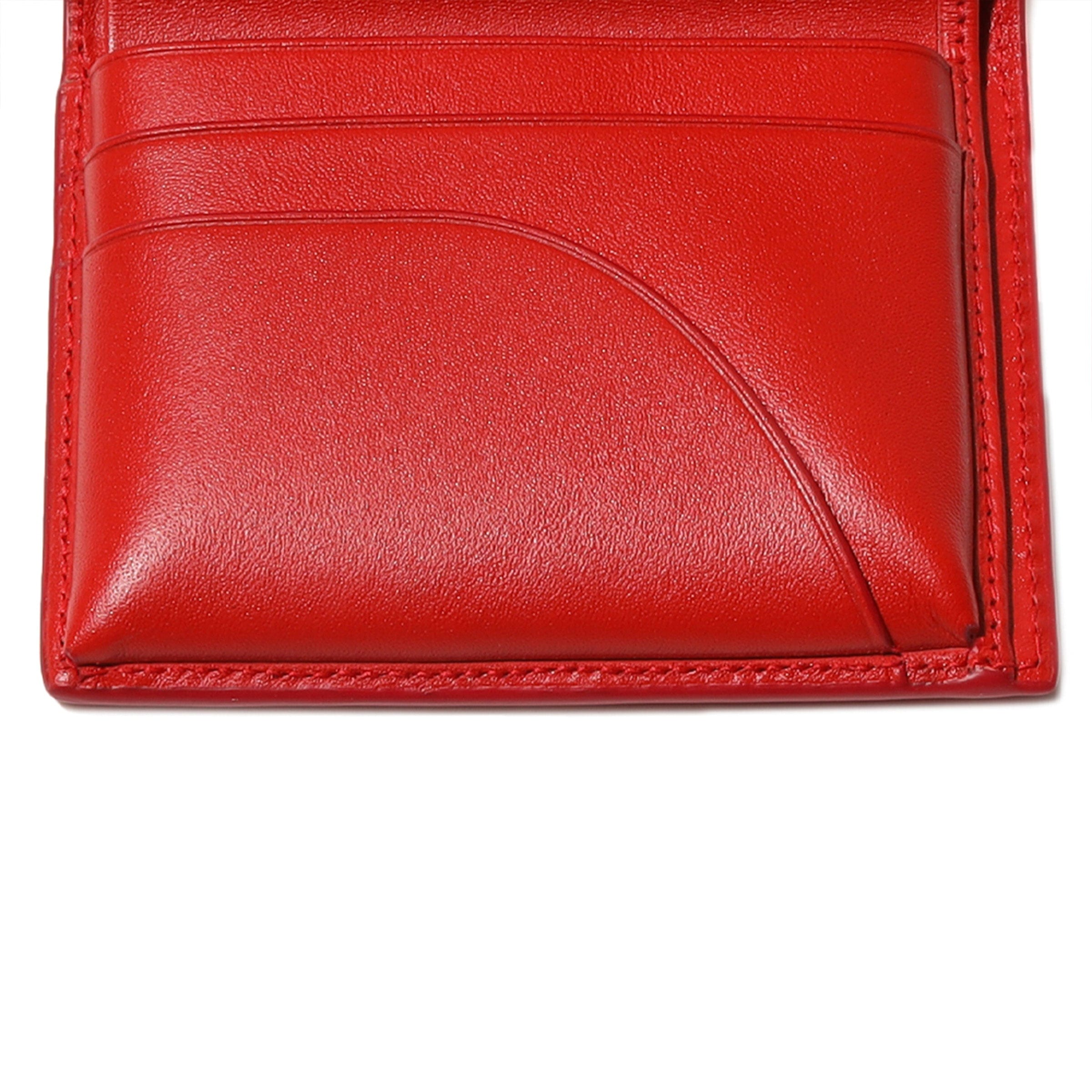 Comme des Garçons Wallet Wallets & Cases RED / O/S HUGE LOGO