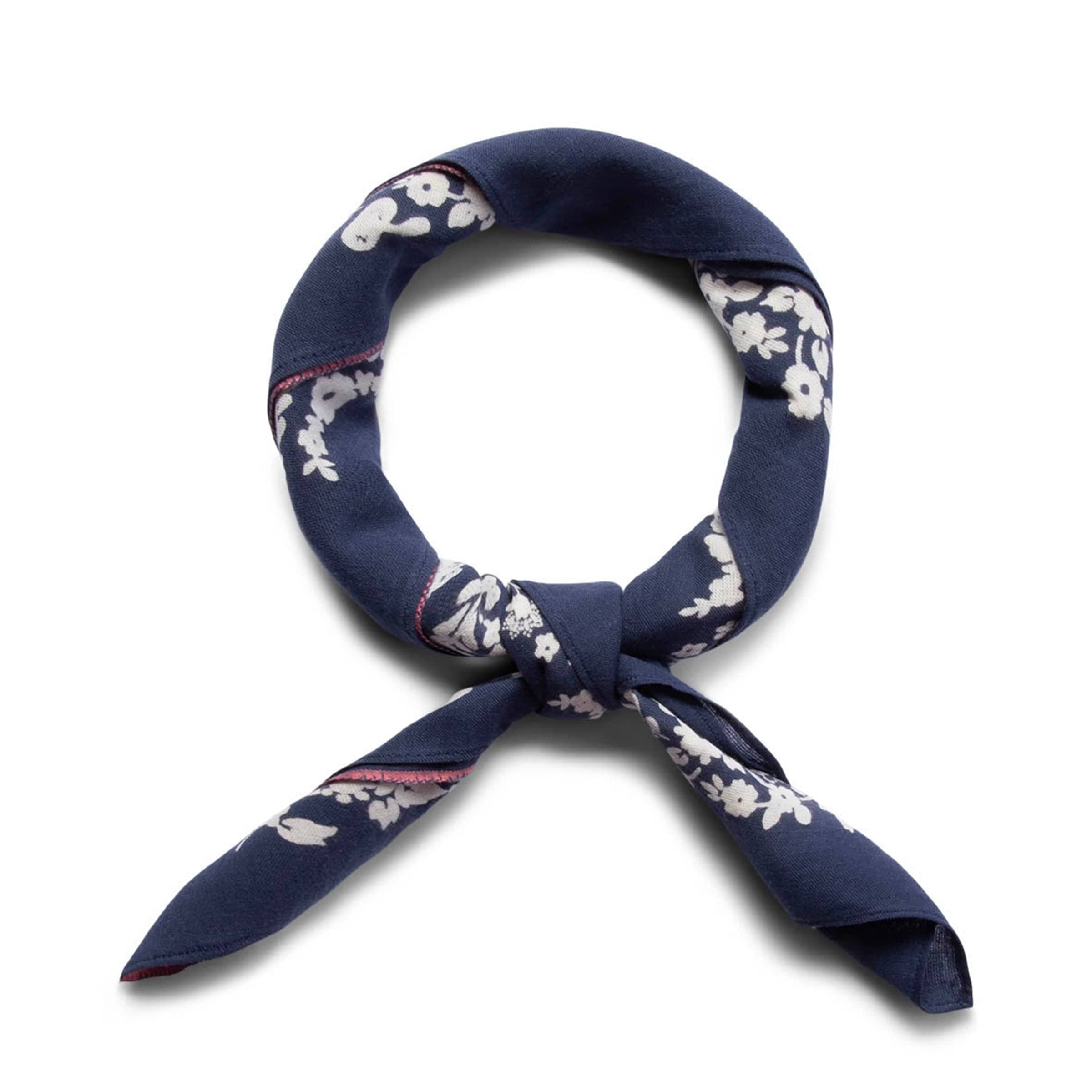 Kapital Scarves & Gloves NAVY / O/S FASTCOLOR SELVEDGE BANDANA (HIPPIE)