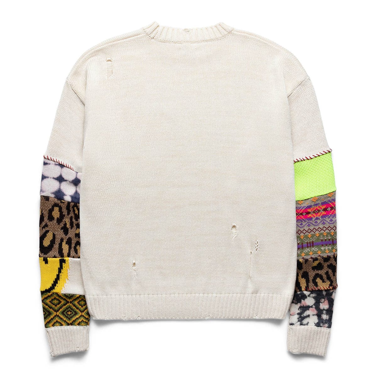 Kapital Knitwear 5G COTTON KNIT HIPPIE SLEEVE CREW SWEATER