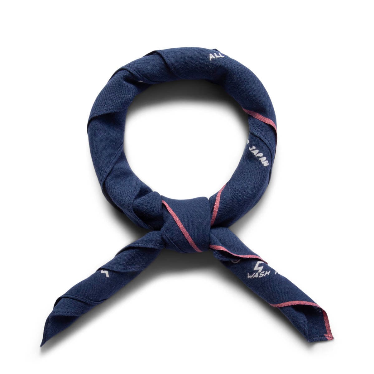 Kapital Scarves & Gloves NAVY / O/S FASTCOLOR SELVEDGE BANDANA (UNION MASTER)