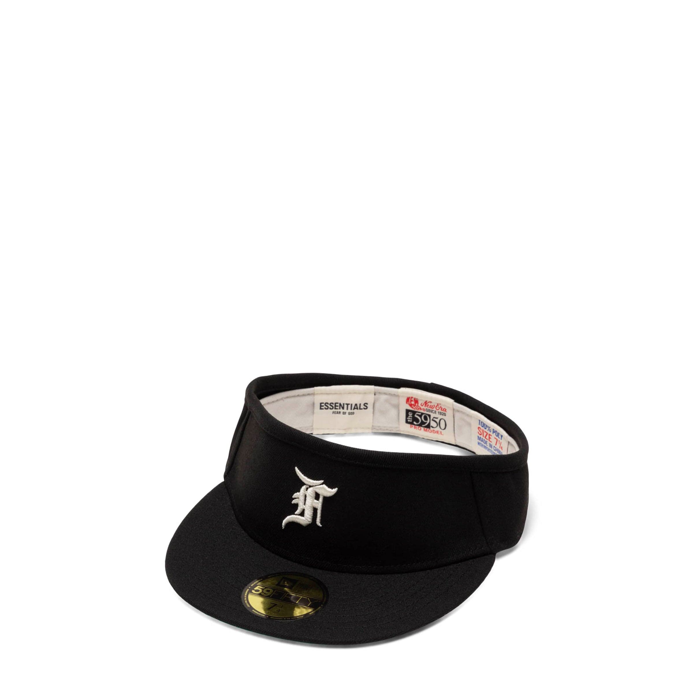 New Era Headwear X FEAR OF GOD 59FIFTY FITTED VISOR