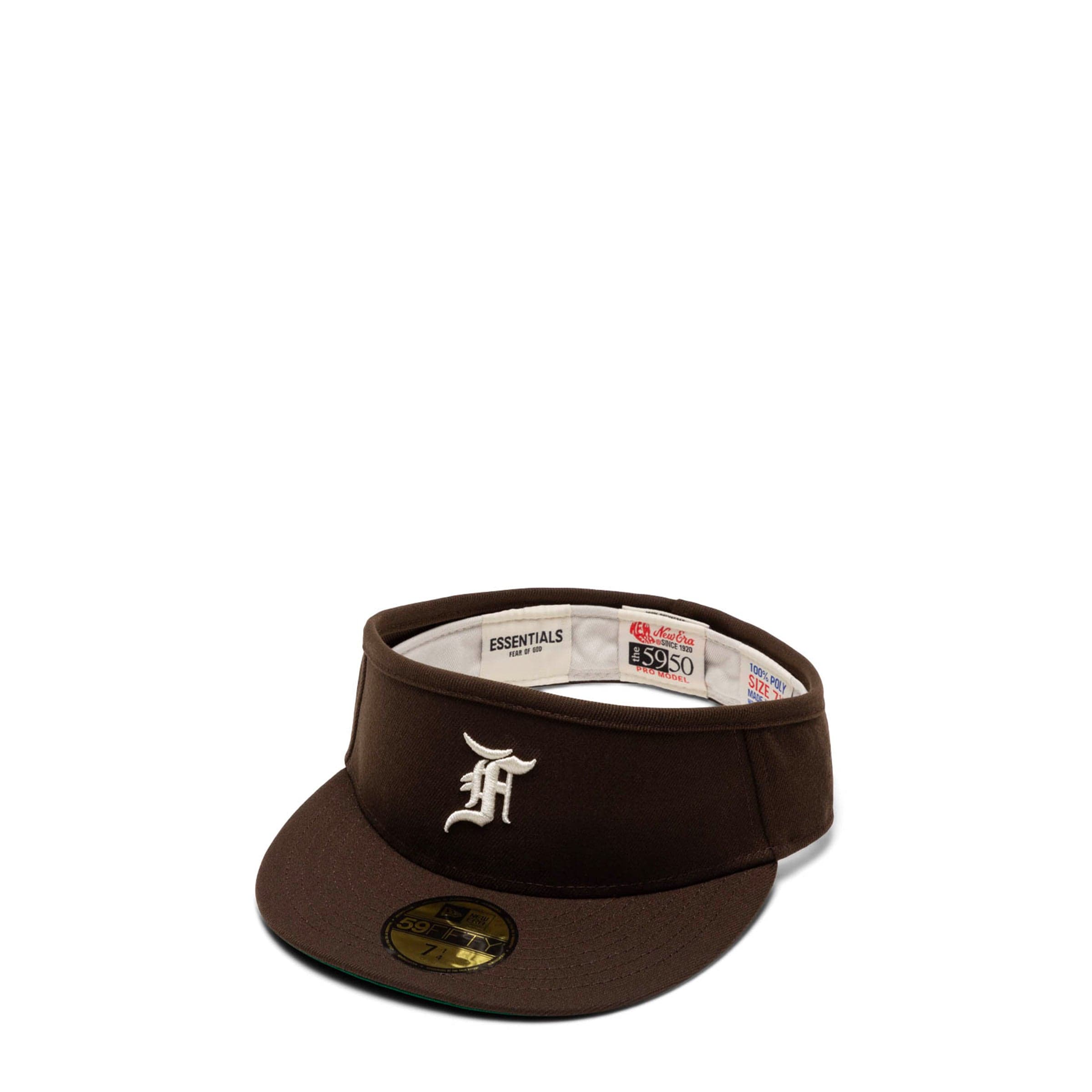 New Era Headwear X FEAR OF GOD 59FIFTY FITTED VISOR