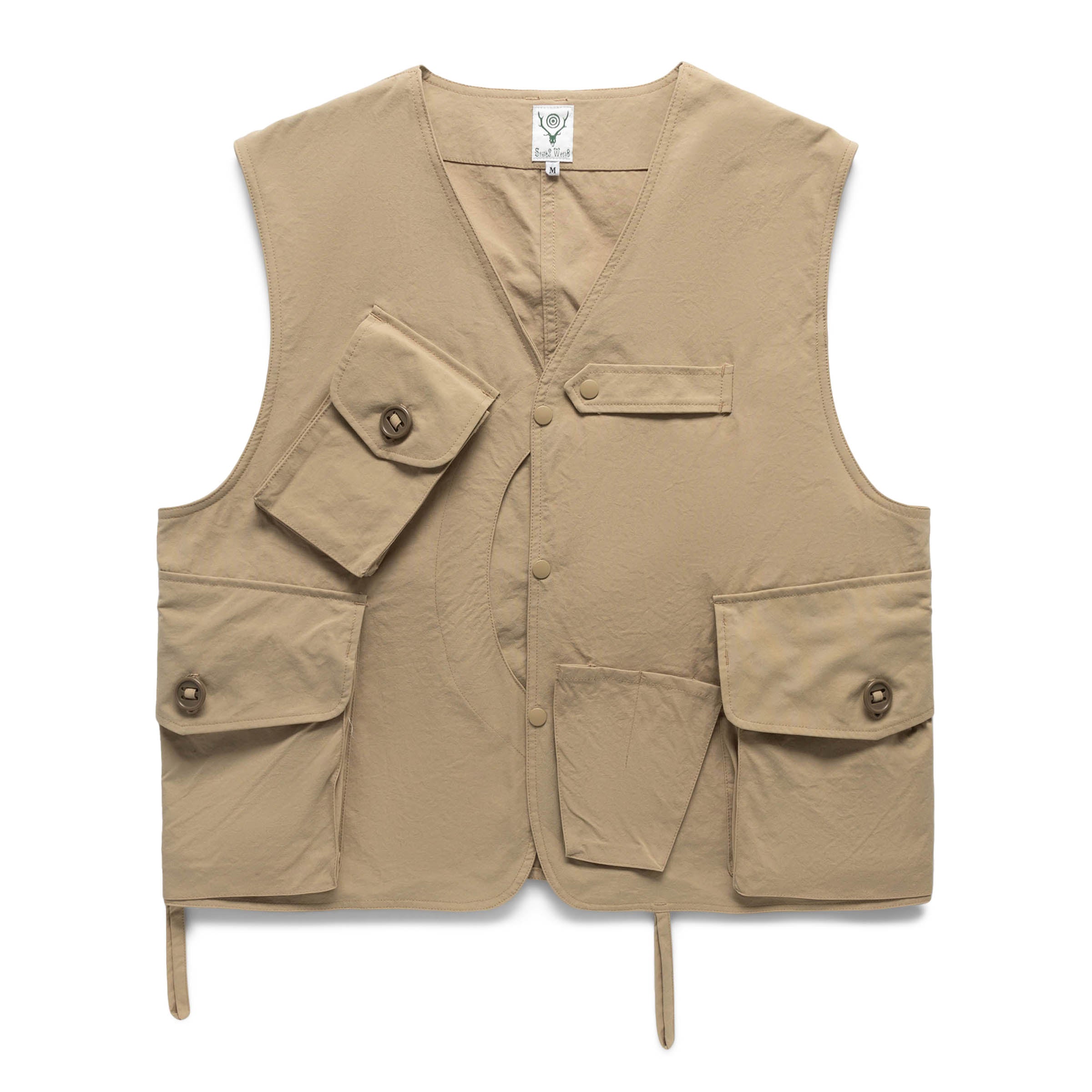 South2 West8 TENKARA VEST BEIGE