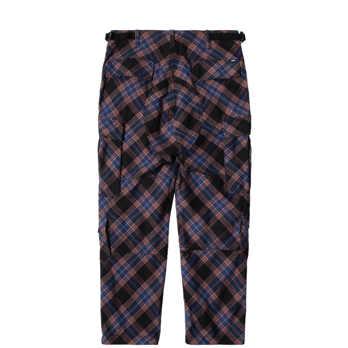 Stüssy Bottoms BIAS PLAID SURPLUS CARGO PANT