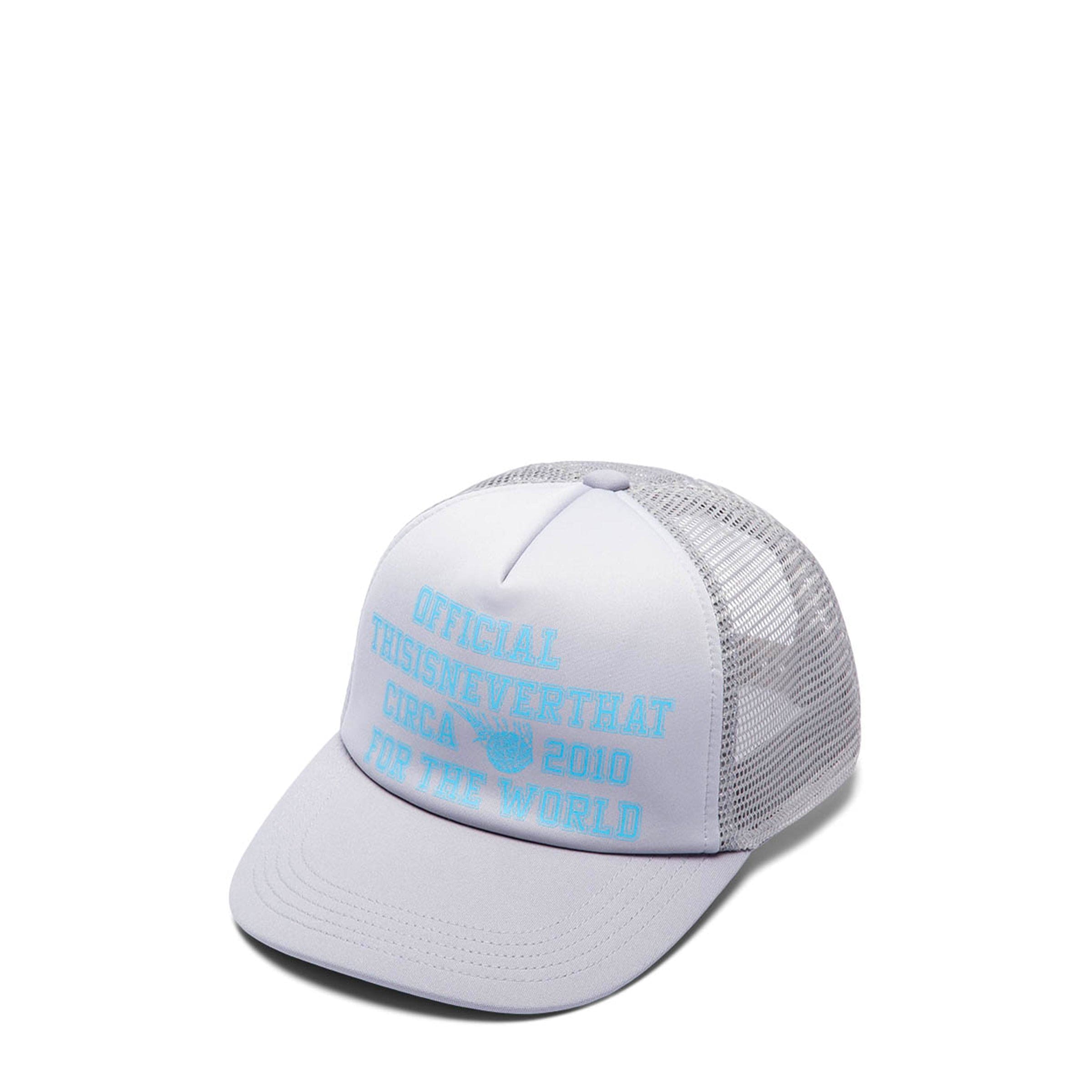 thisisneverthat Headwear GREY / O/S FOR THE WORLD MESH TRUCKER CAP