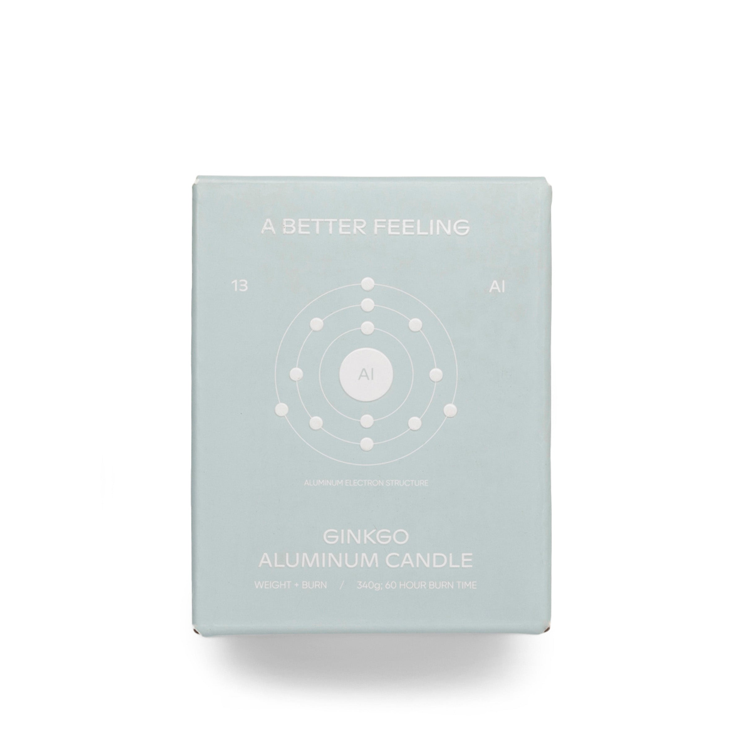 A BETTER FEELING Home N/A / O/S GINKGO ALUMINUM CANDLE