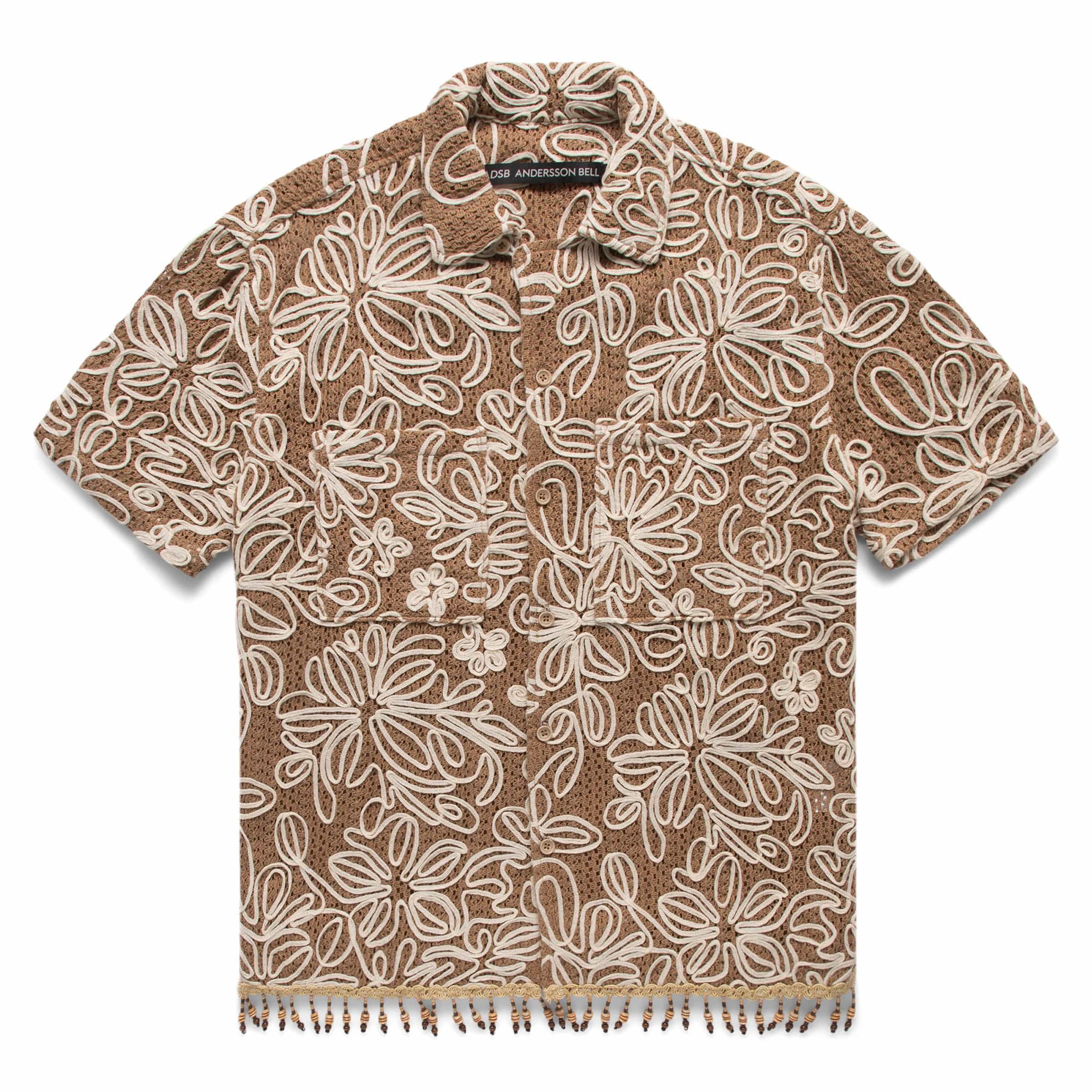 Andersson Bell Shirts FLOWER JACQUARD SHIRT