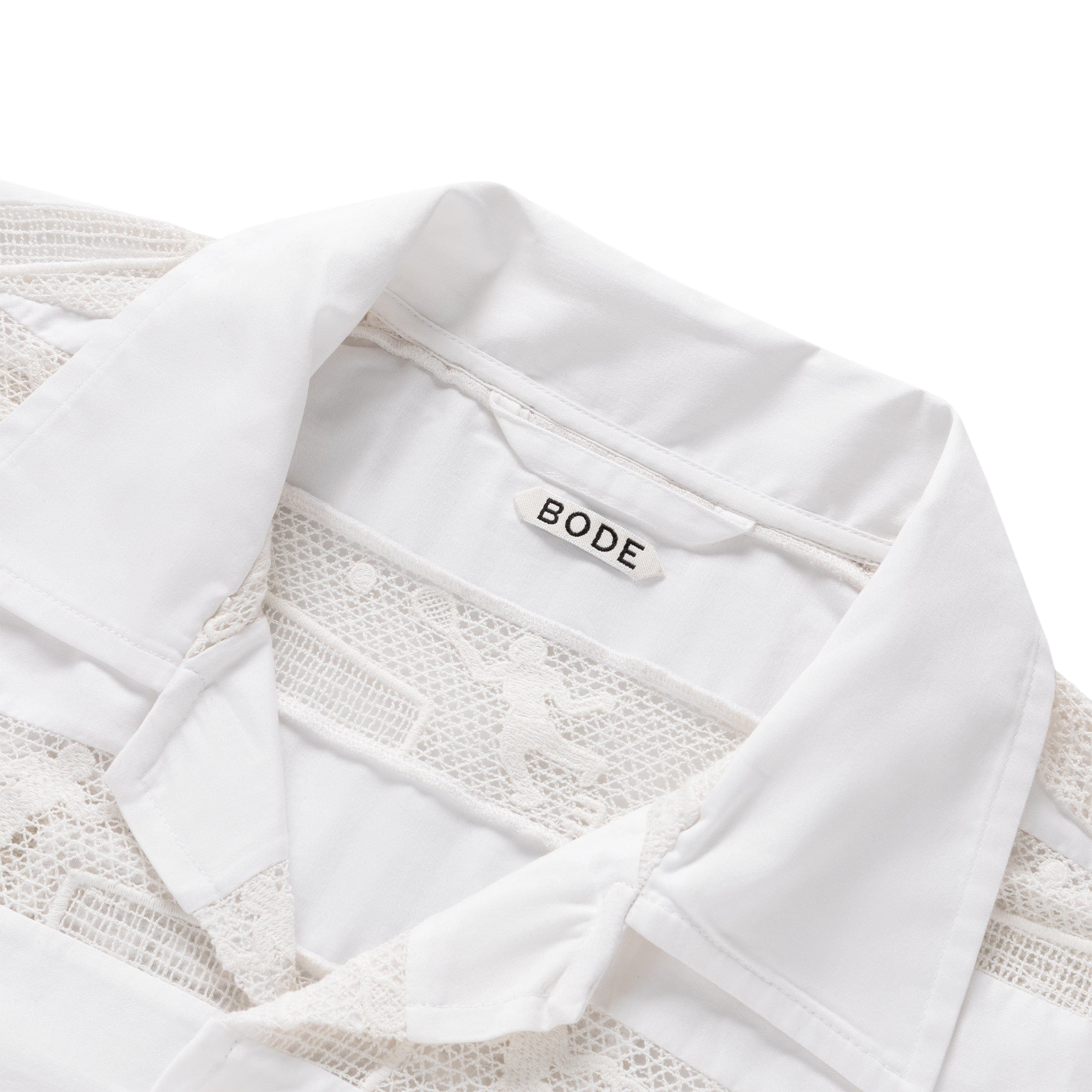 BODE Shirts TENNIS LACE SHIRT