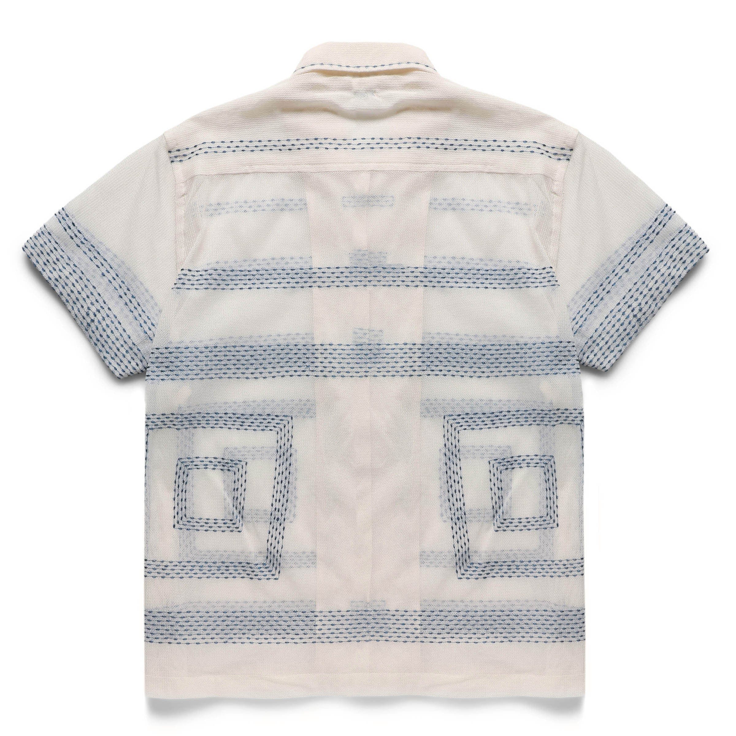 BODE Shirts TILE STITCH SHIRT