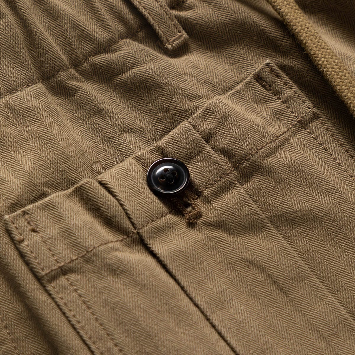 Bodega Bottoms X TODD SNYDER HERRINGBONE CARGO PANTS