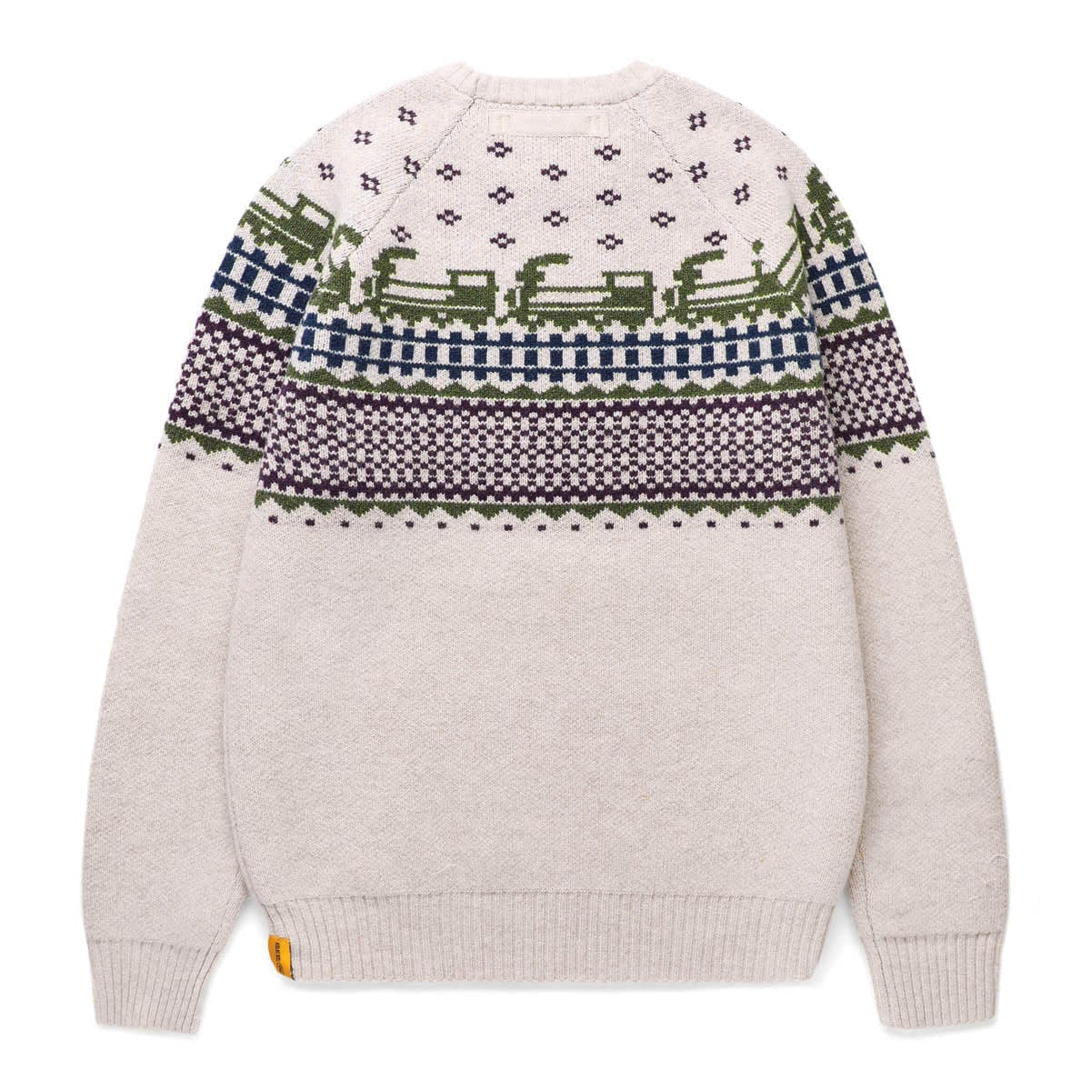 Bodega Knitwear X TODD SNYDER TRAIN FAIR ISLE CREW (FLOAT JACQUARD)