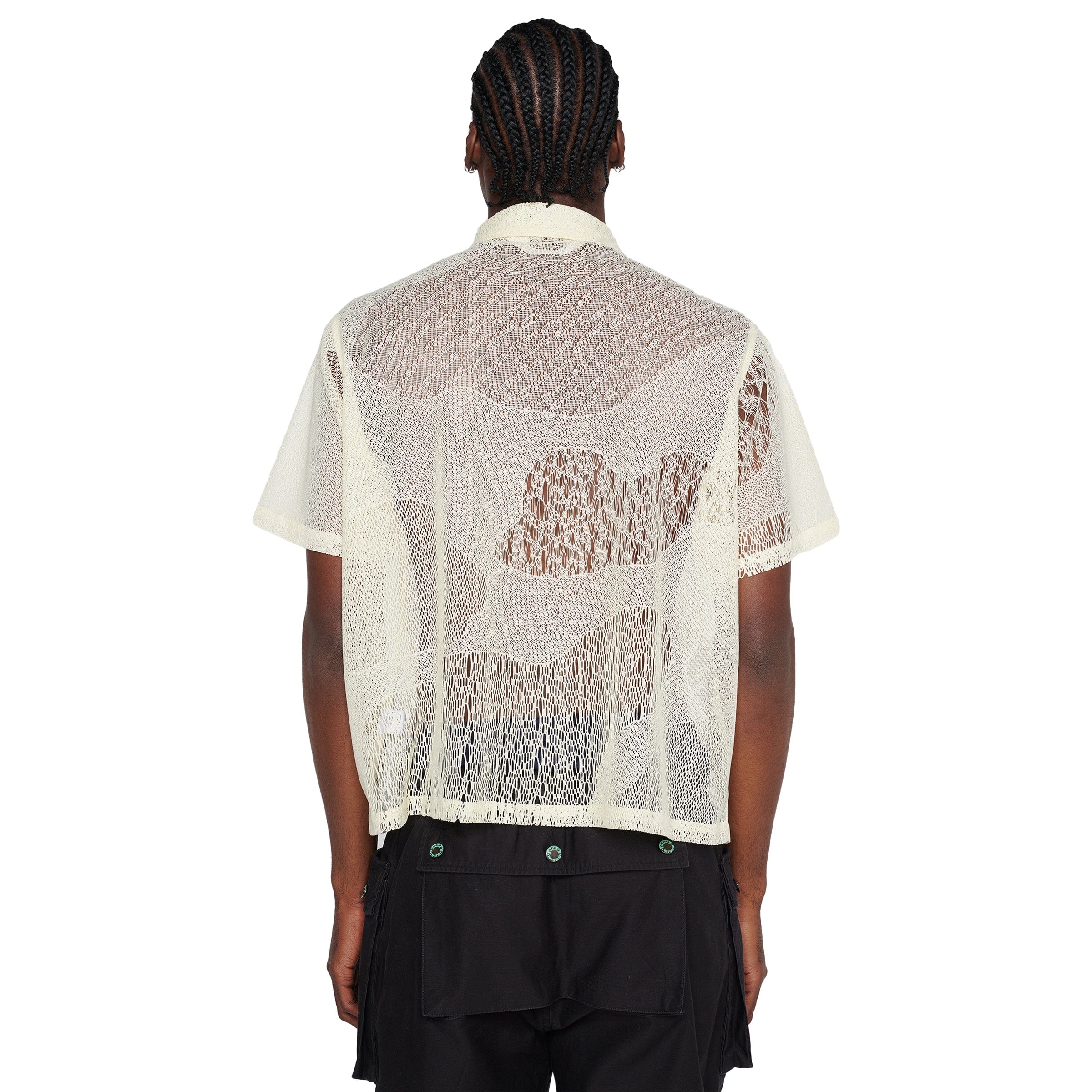 Brain Dead Shirts ENGINEERED MESH BUTTON UP