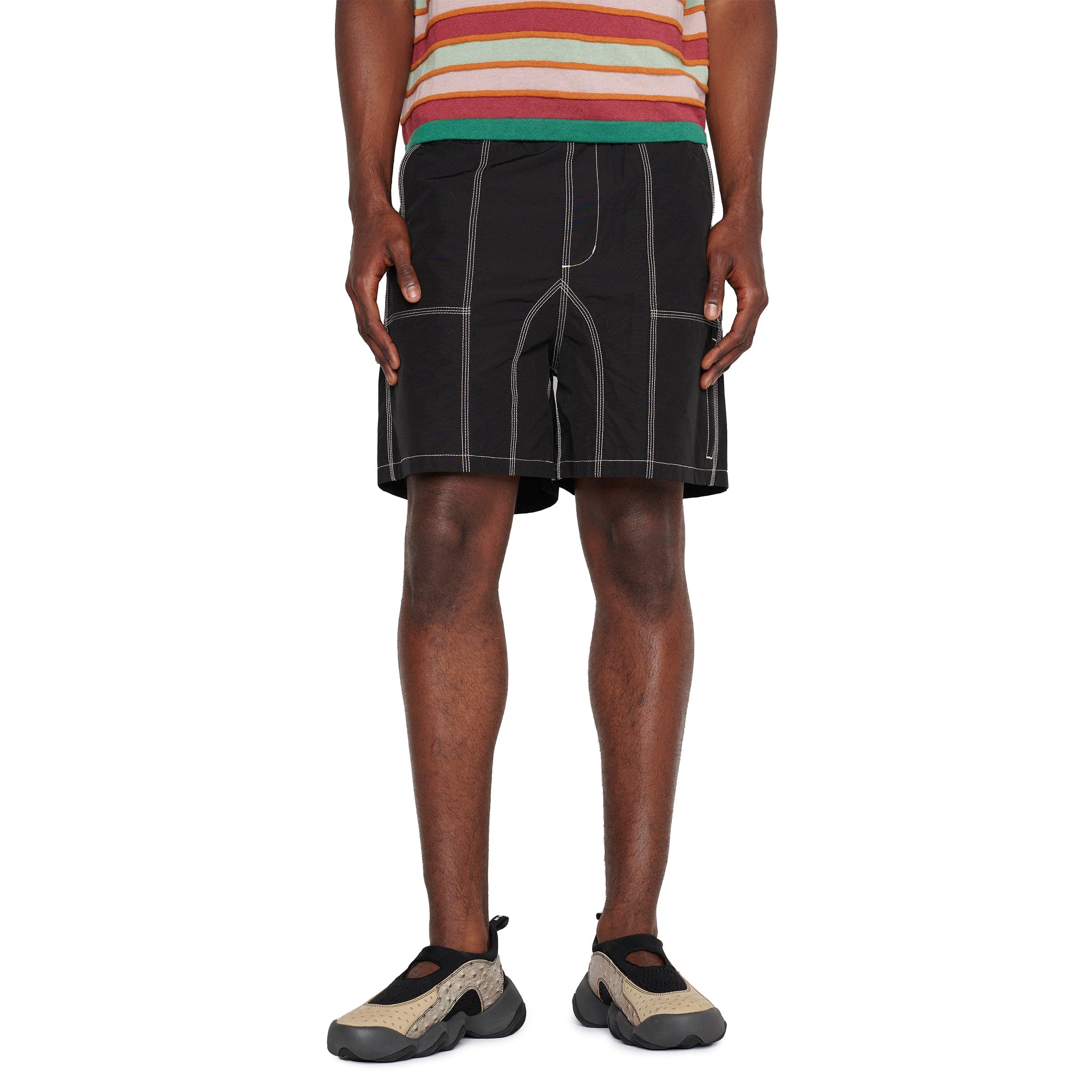 Brain Dead Shorts TRIPLE NEEDLE BISHOP SHORTS