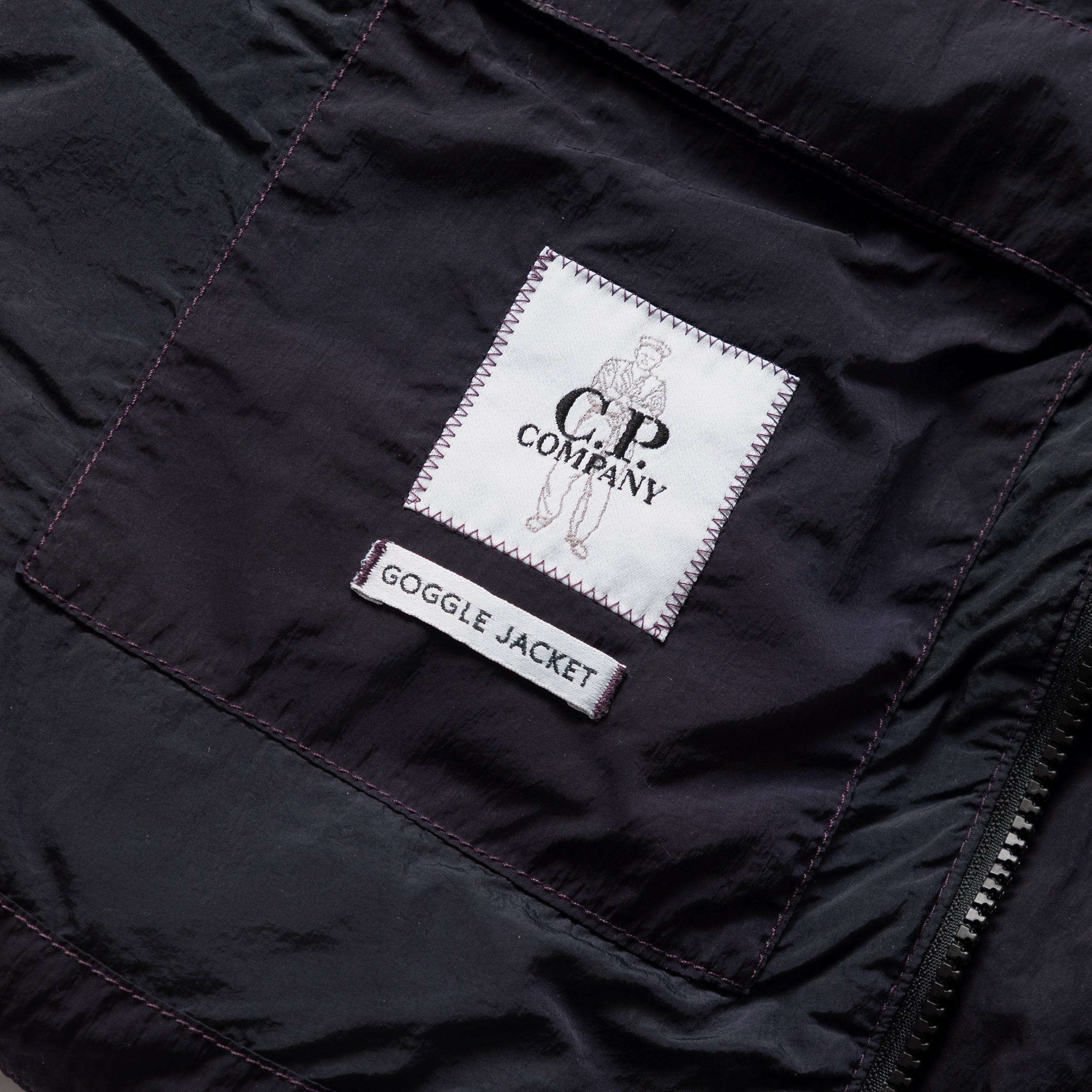 C.P. Company Outerwear ECO CHROME-R MIXED GOGGLE DOWN JACKET