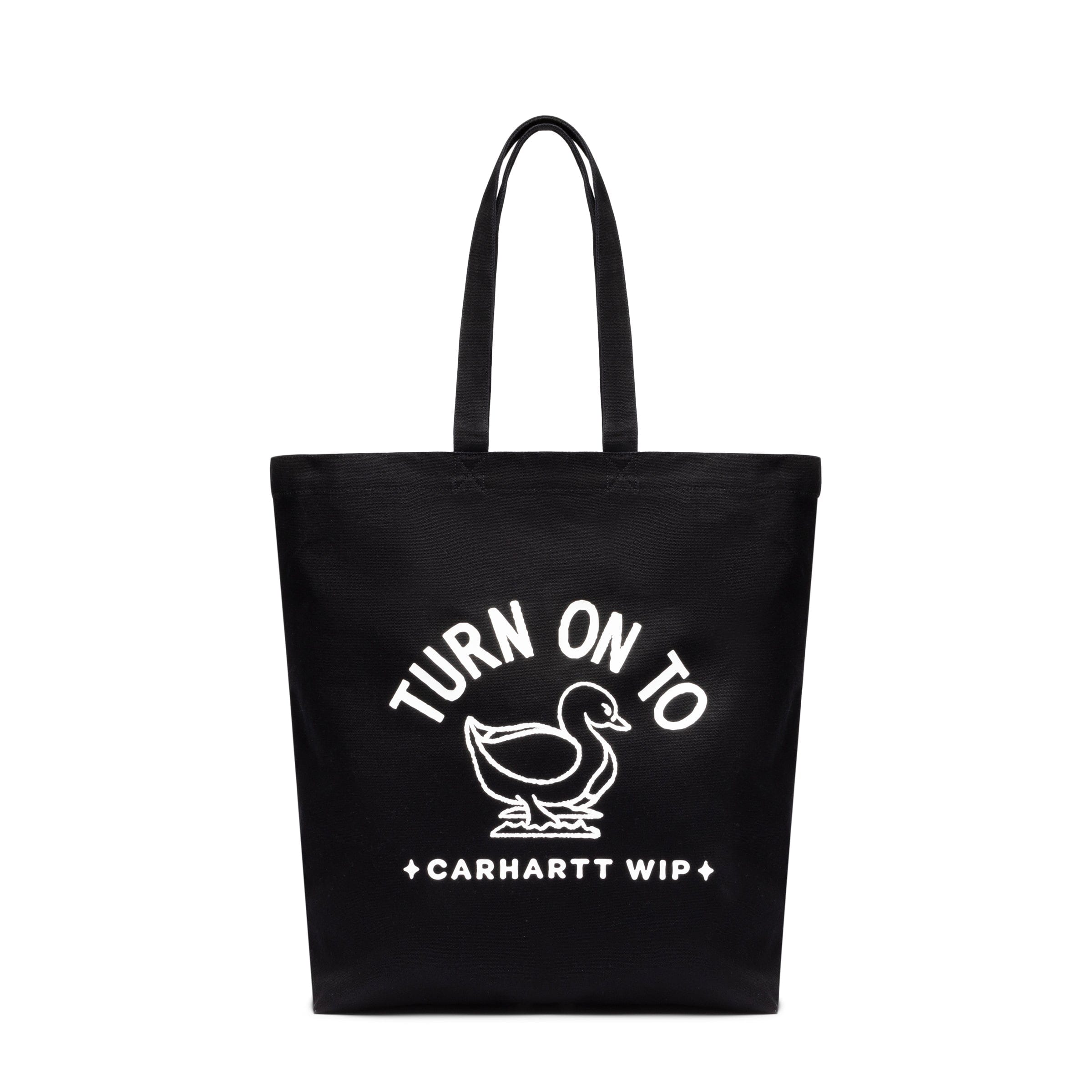 Carhartt WIP Bags BLACK/WHITE / O/S STAMP TOTE