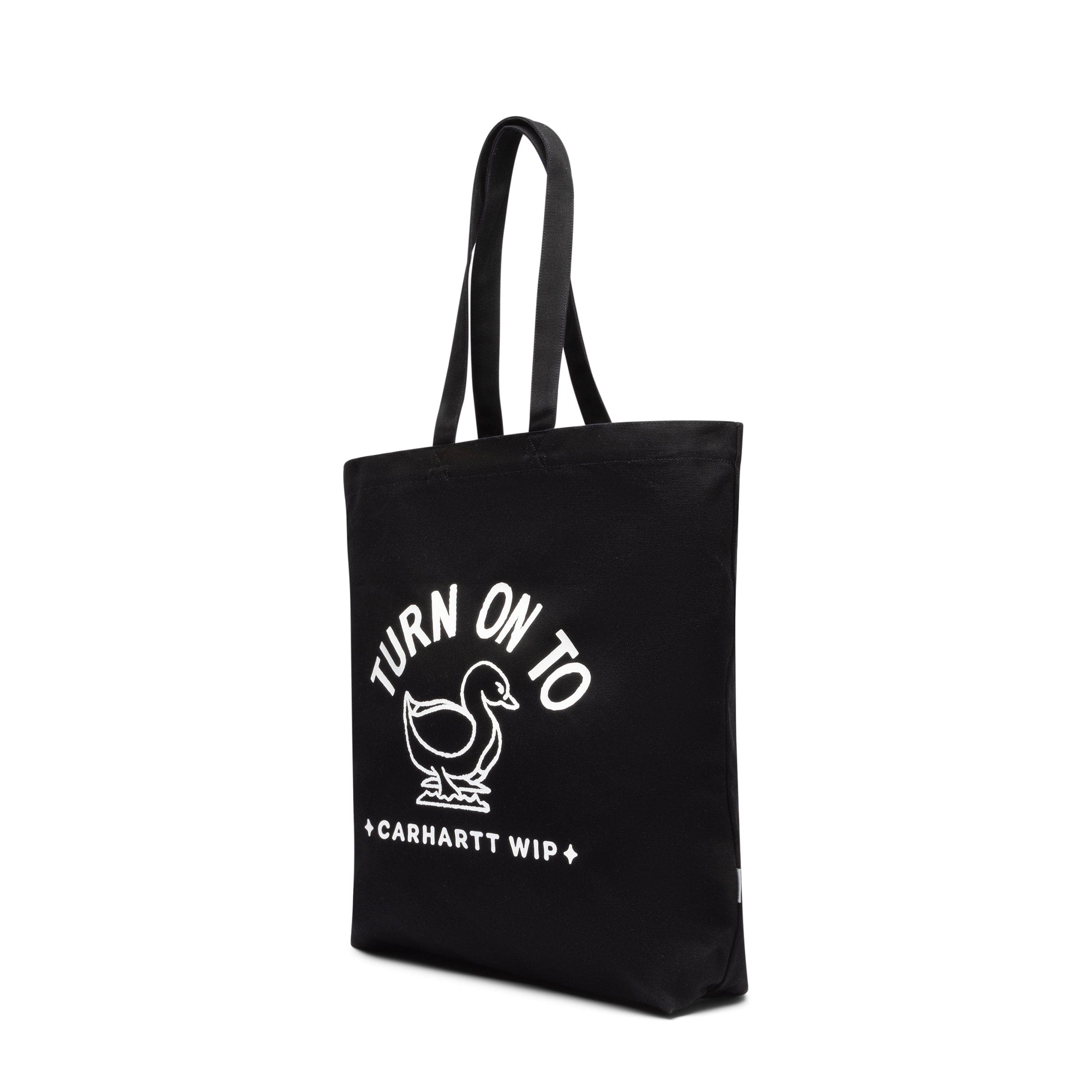 Carhartt WIP Bags BLACK/WHITE / O/S STAMP TOTE