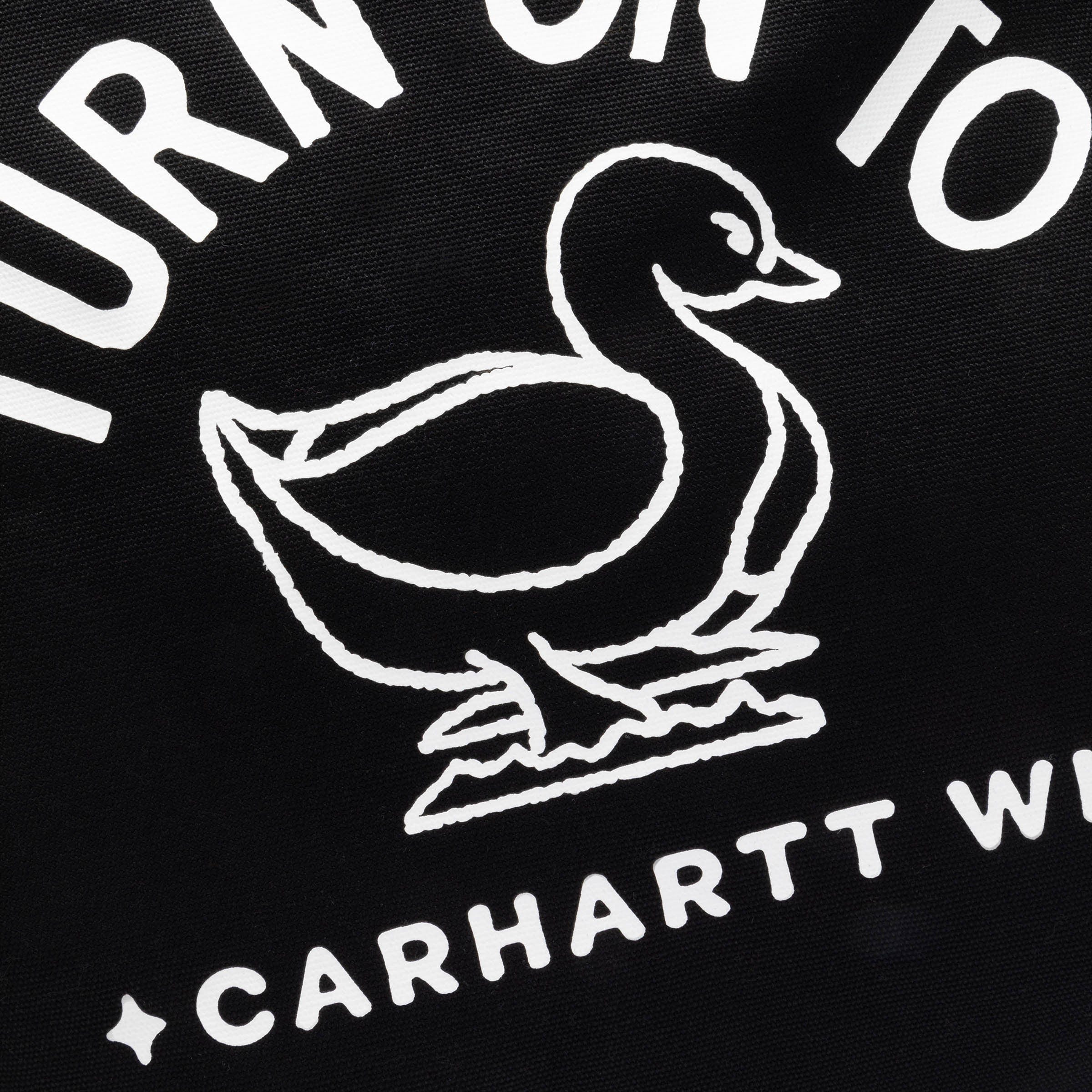 Carhartt WIP Bags BLACK/WHITE / O/S STAMP TOTE