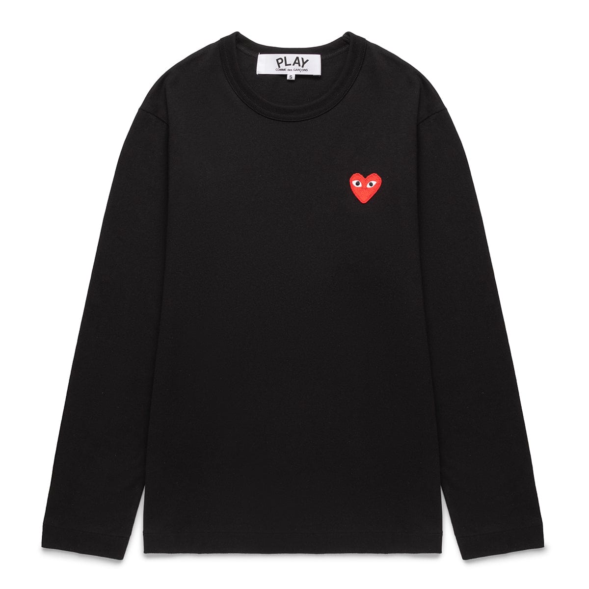 Comme des Garçons Play T-Shirts PLAY LONG SLEEVE T-SHIRT