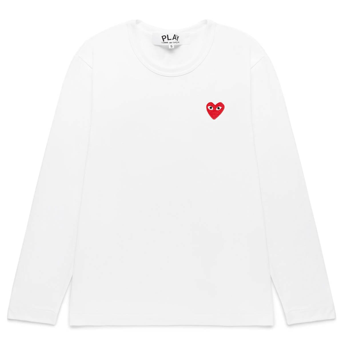 Comme des Garçons Play T-Shirts PLAY LONG SLEEVE T-SHIRT